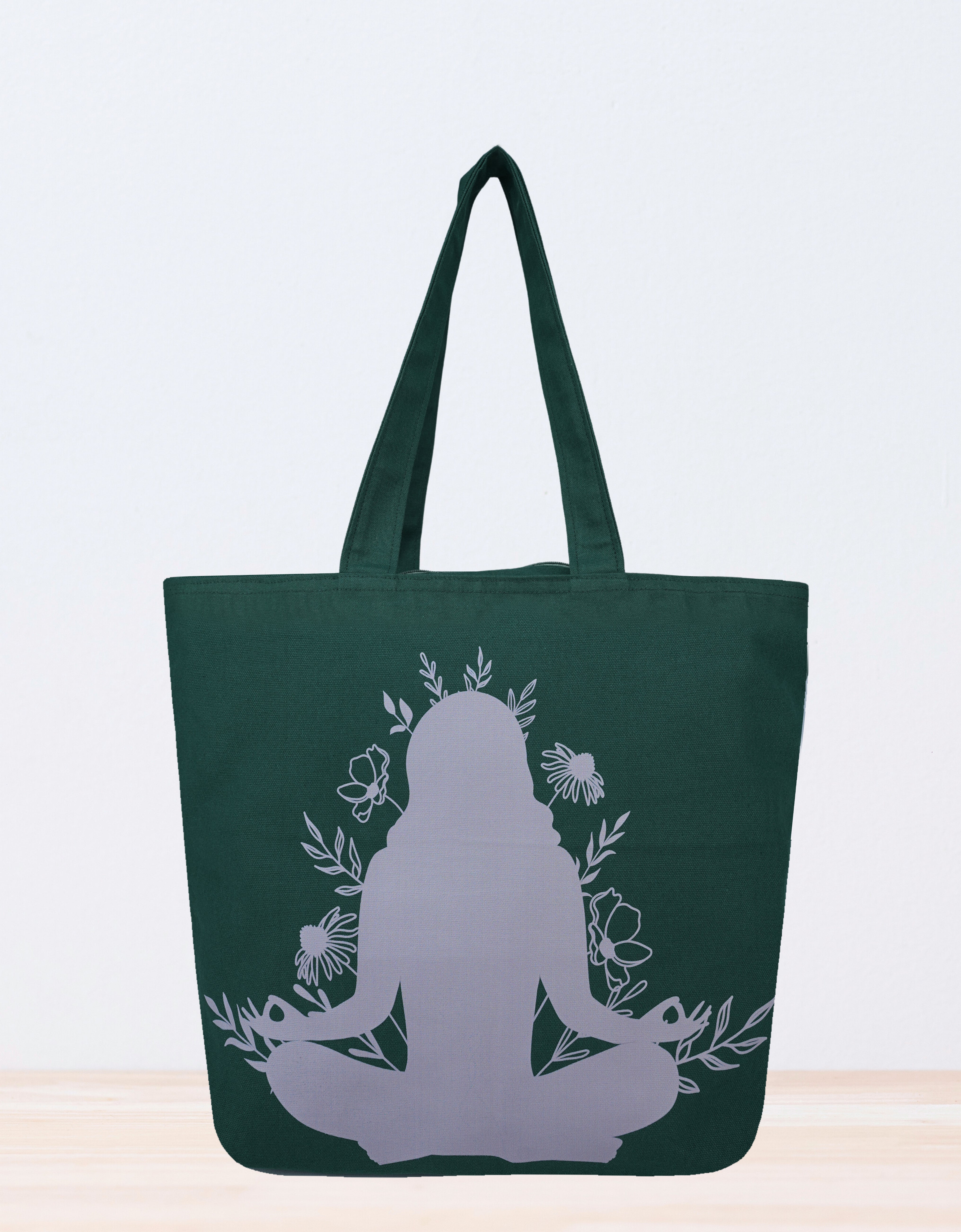 Earthen Zen Canvas Tote Bags