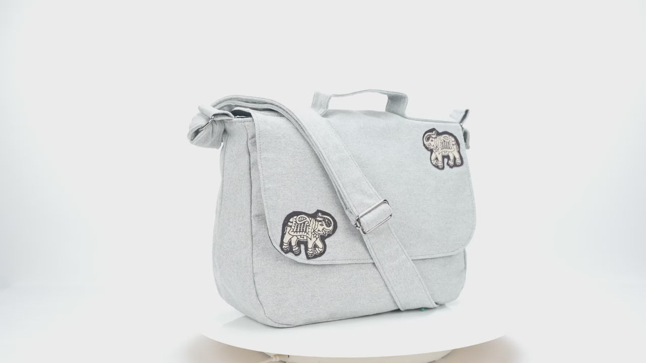 GreyTrek Canvas Satchel