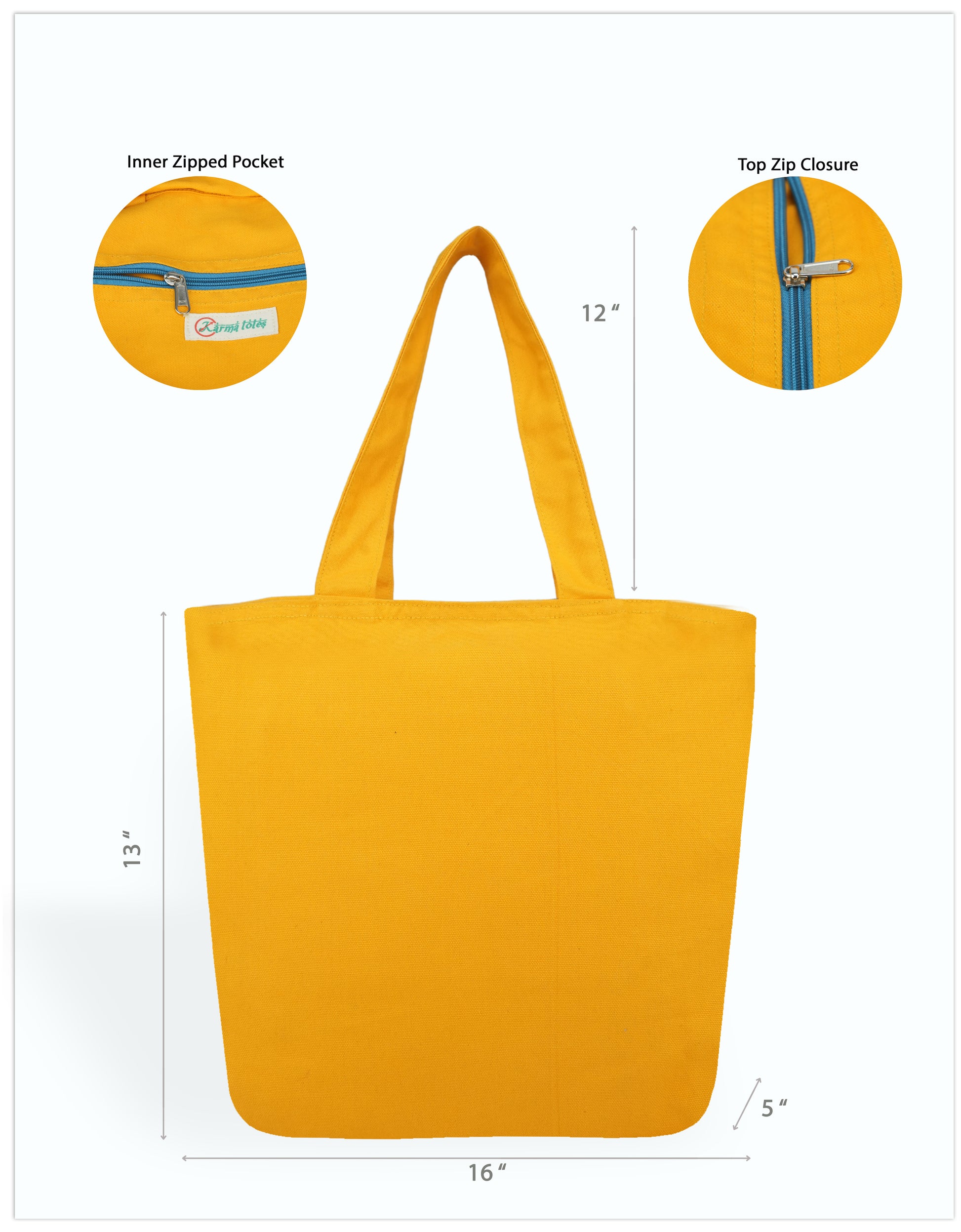 Aatmika Canvas Tote Bags