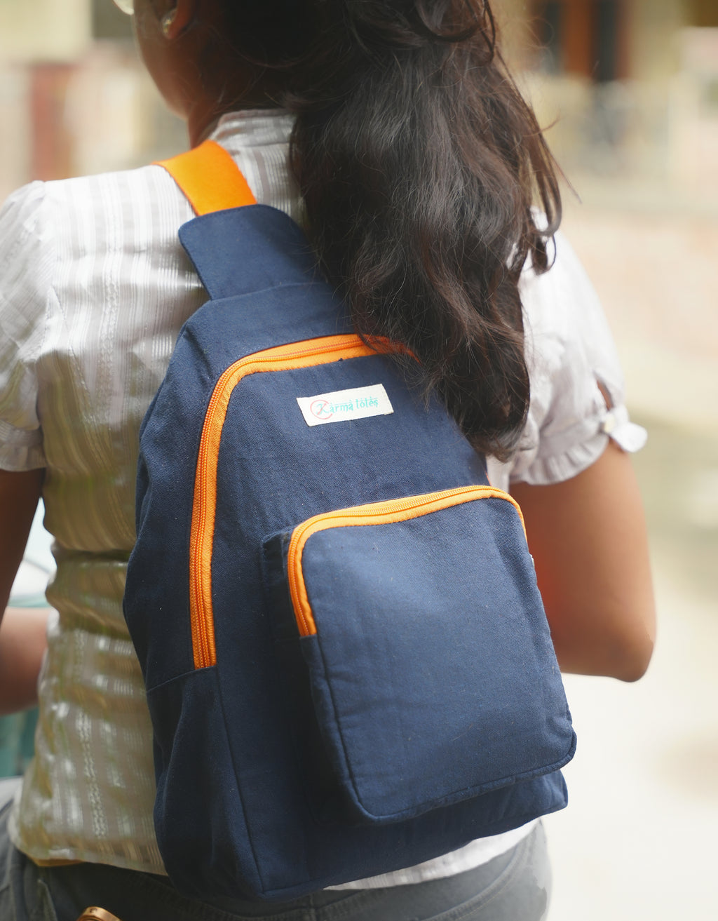 Navy Blue Cross Body
