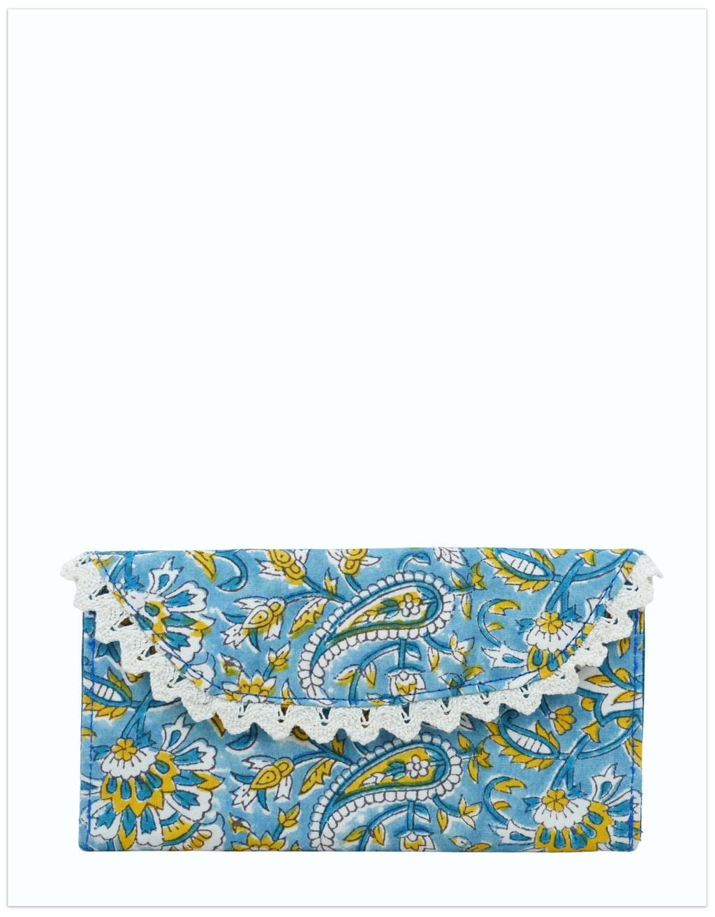 Blue Blossom  Wallet