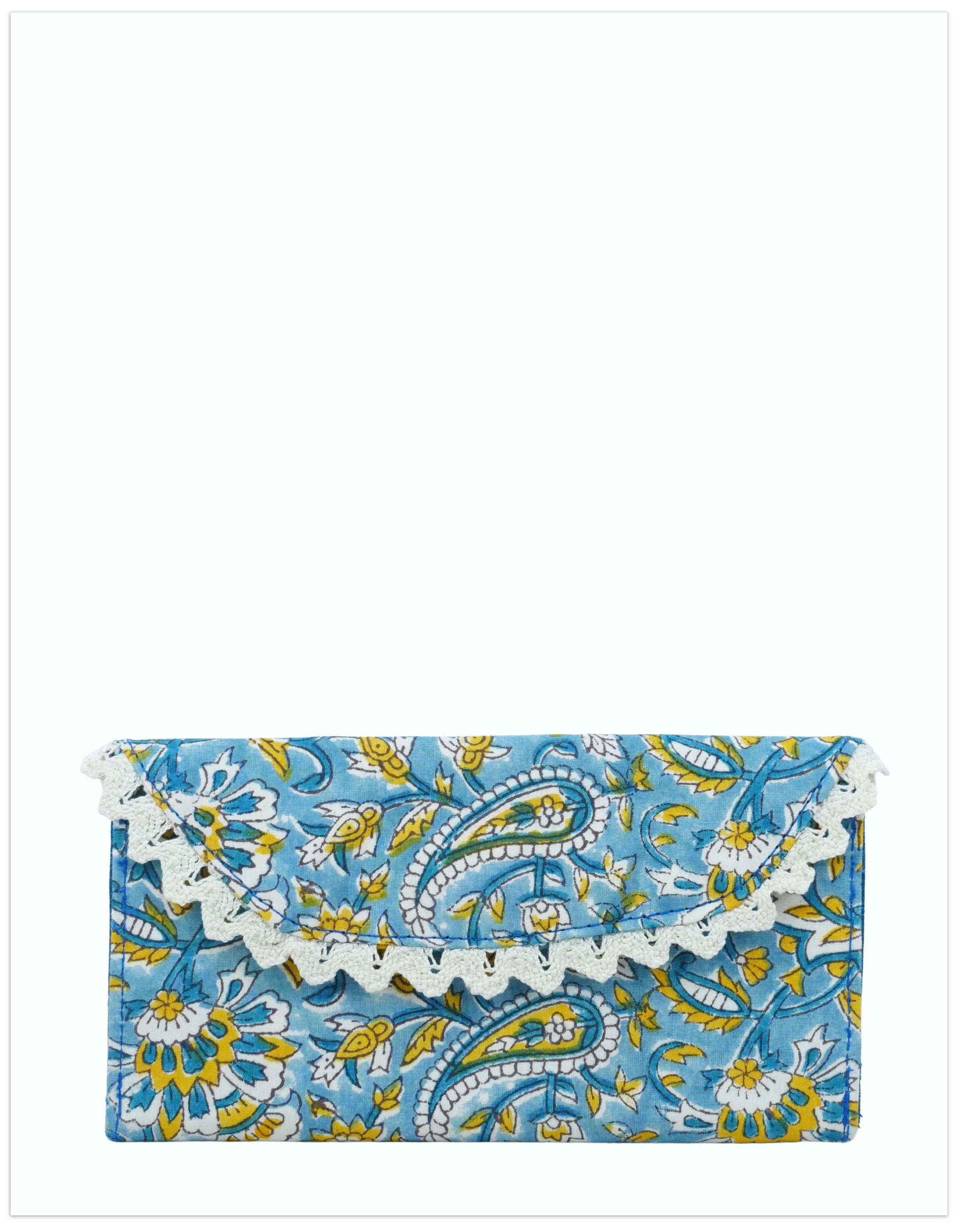 Blue Blossom  Wallet