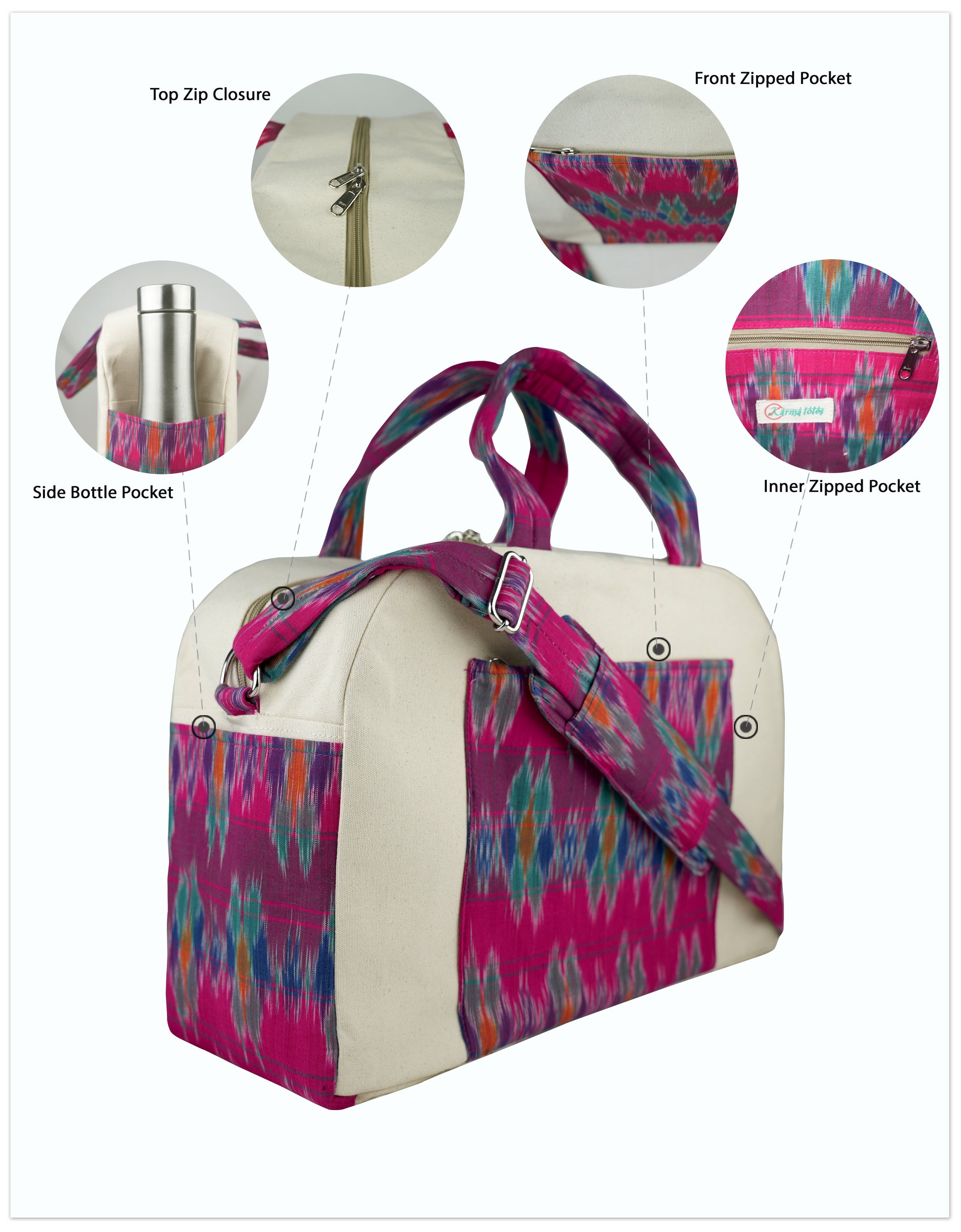 Blush Rhapsody Duffle Bag