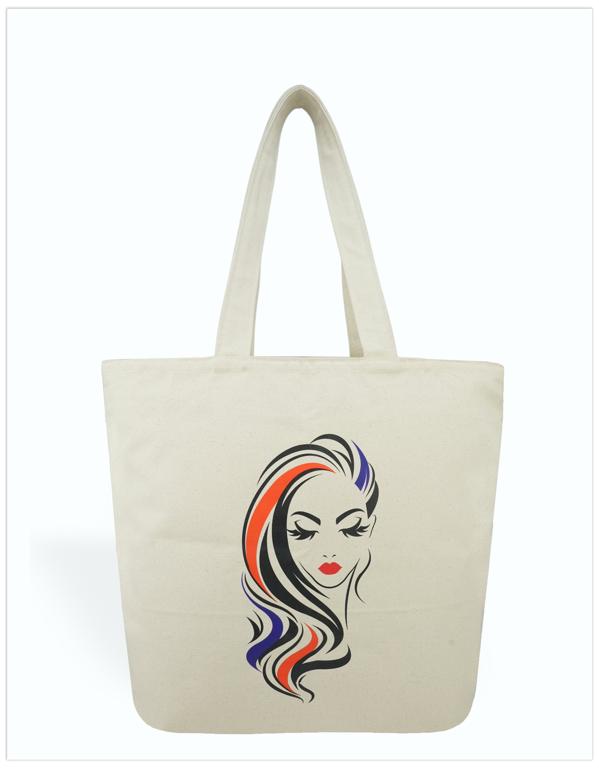 Bold Beauty Canvas Tote Bags