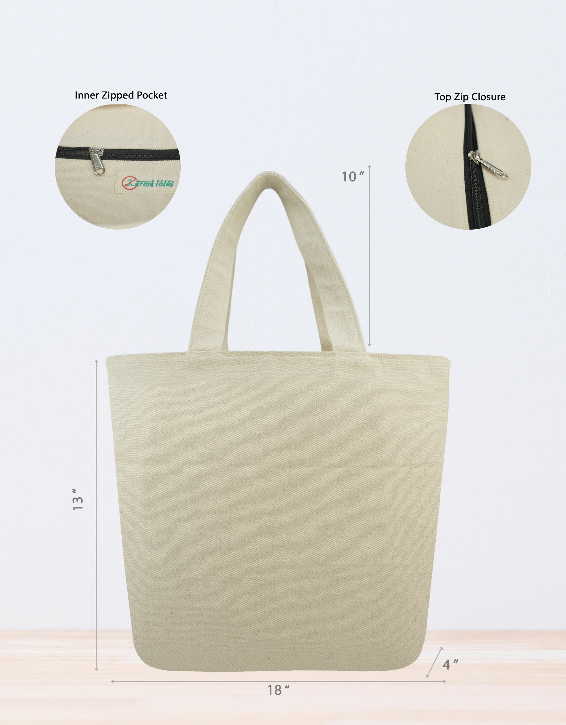 Calmscape Canvas Tote Bags