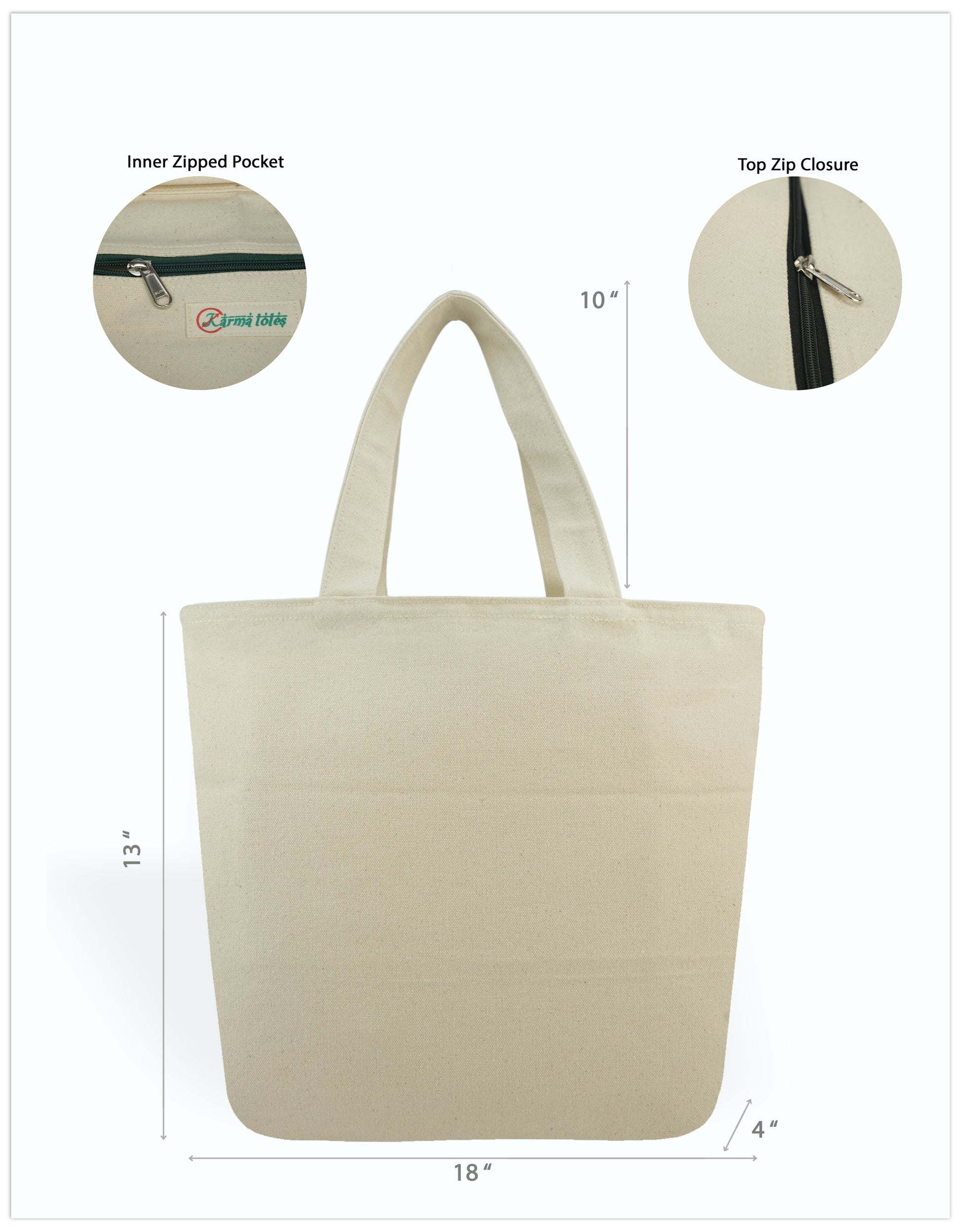 Calmscape Canvas Tote Bags