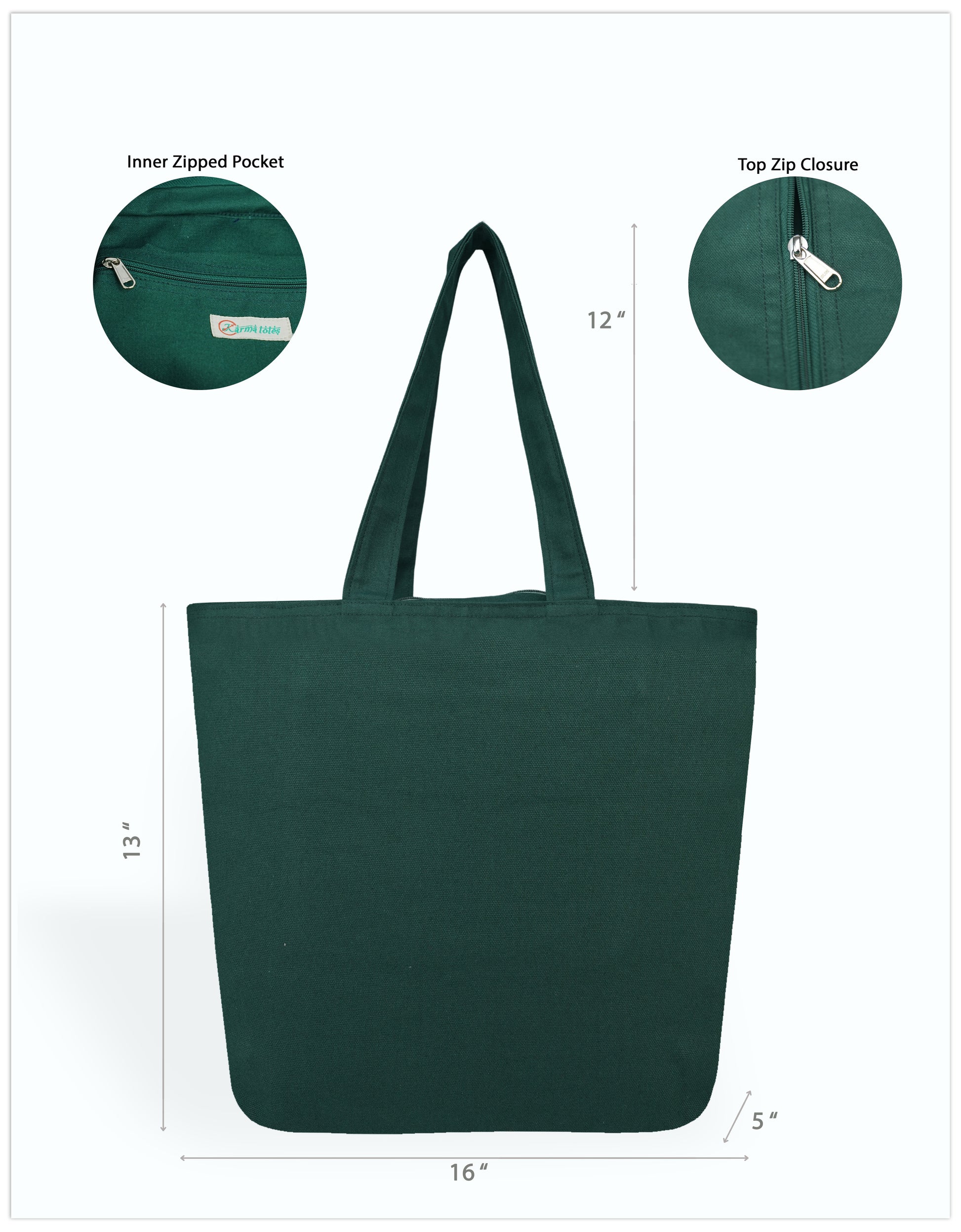 Chakra Bloom Canvas Tote Bags