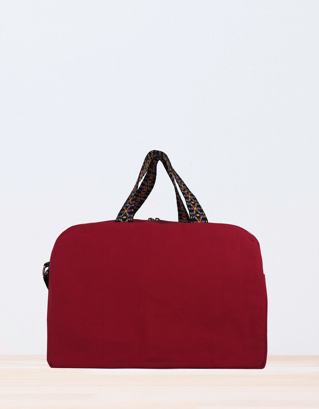 Crimson Burst Duffle Bag