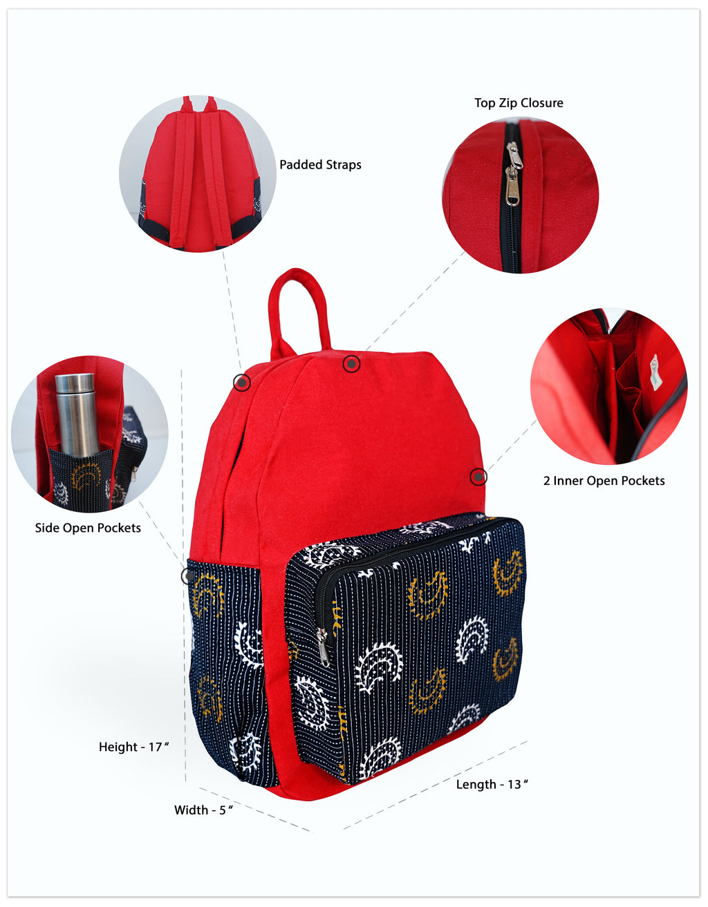 Crimson Legacy Backpack