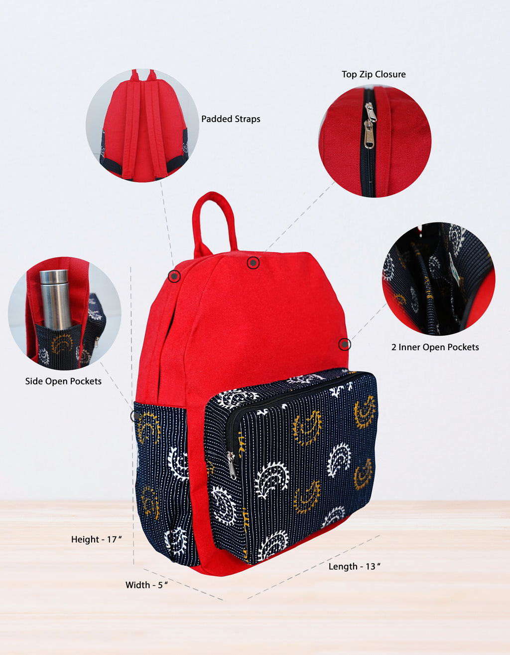 Crimson Legacy Backpack