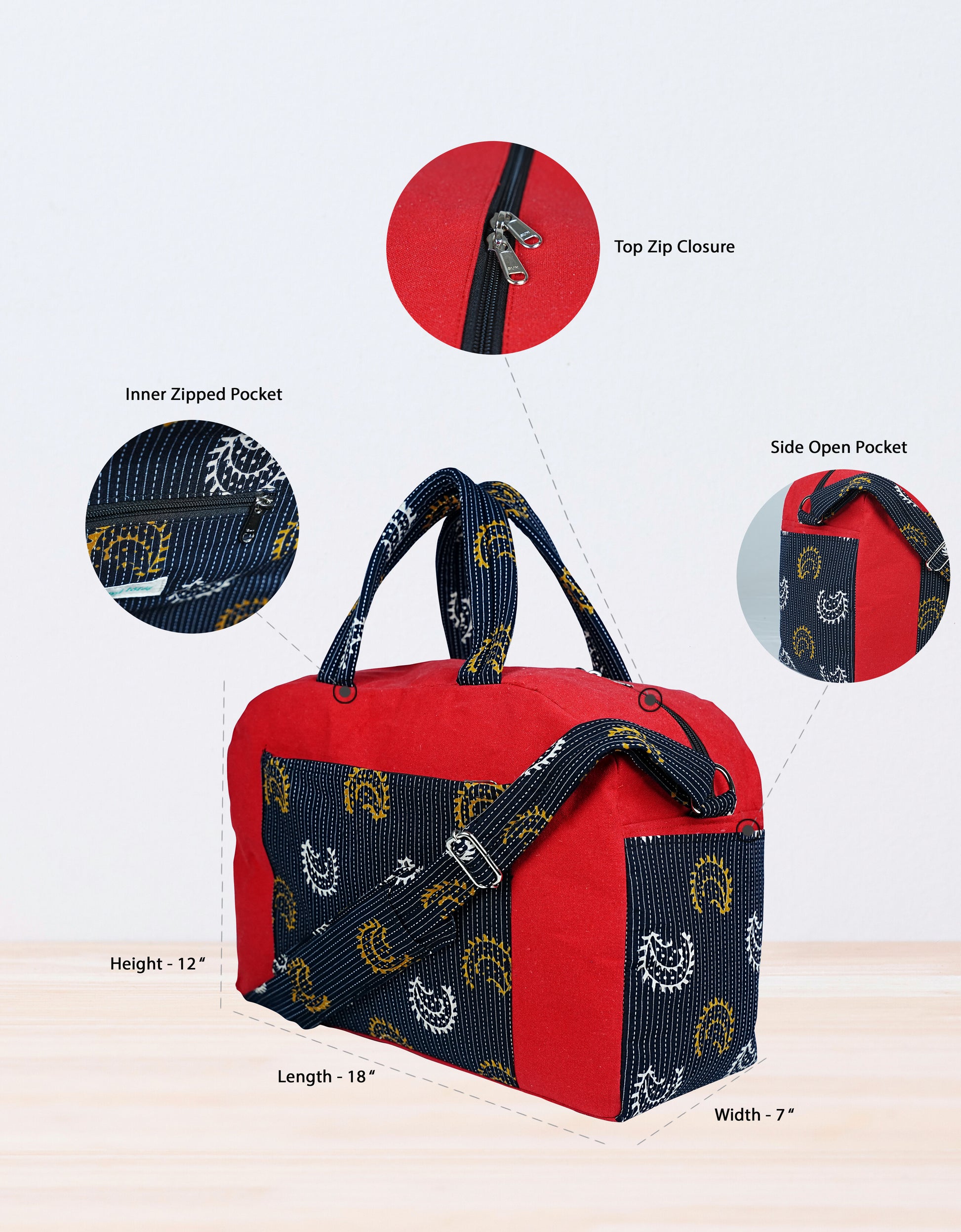 Crimson Legacy Duffle Bag