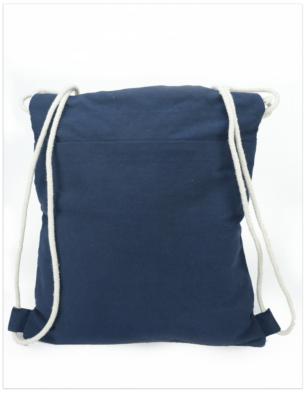Denim Drawstring Bag