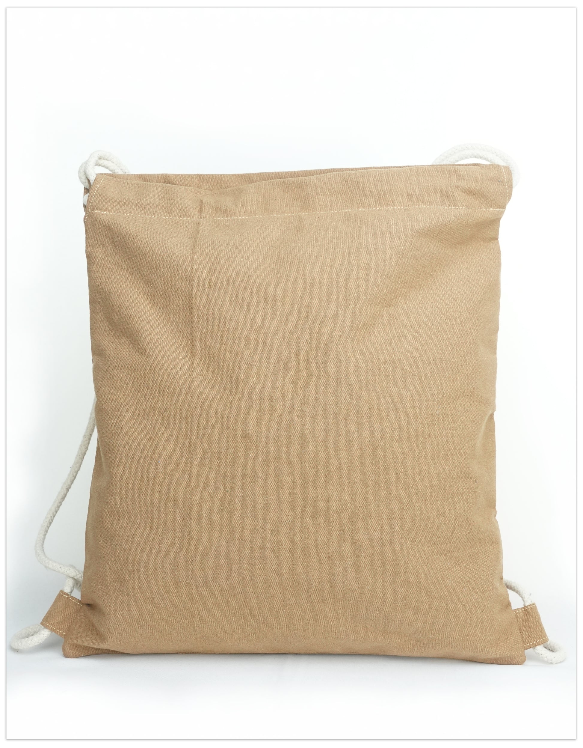 Denim Drawstring Bag