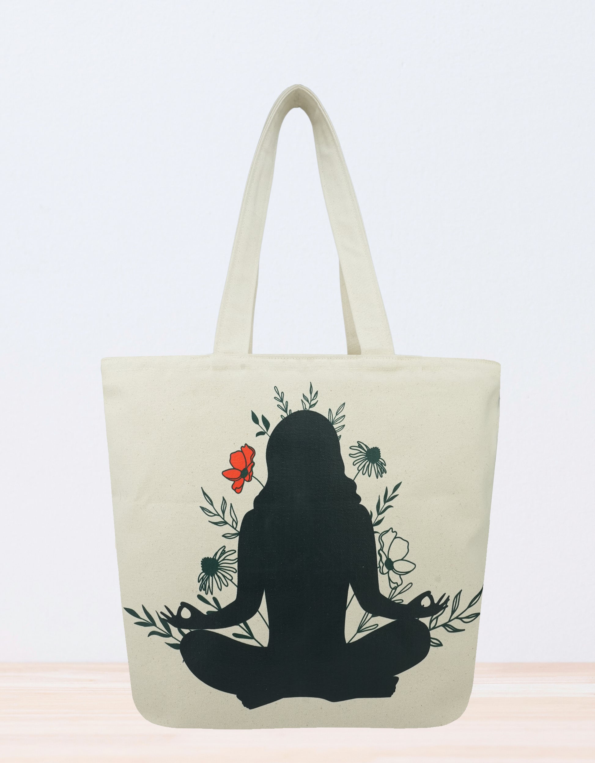 Earthen Zen Canvas Tote Bags
