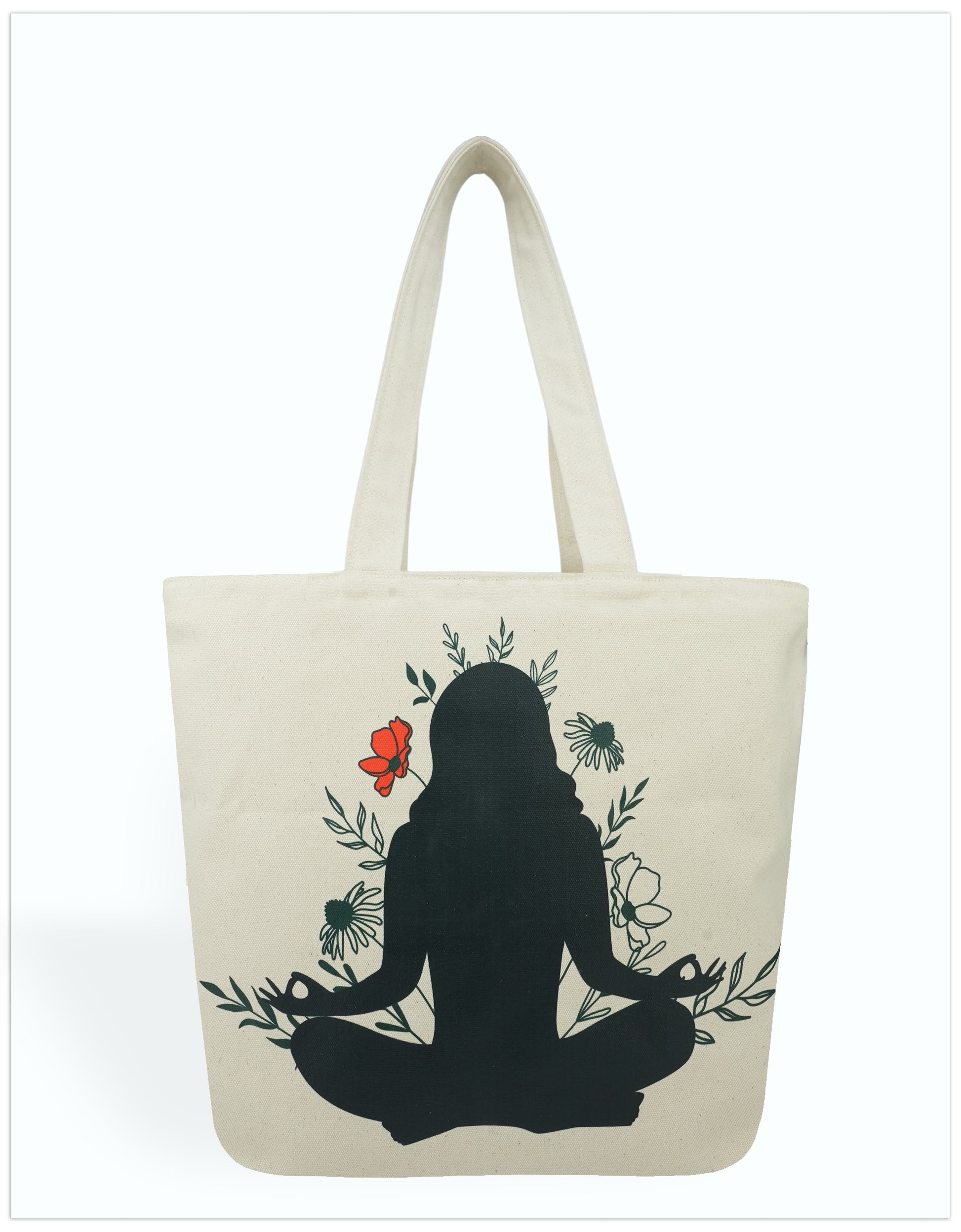 Earthen Zen Canvas Tote Bags