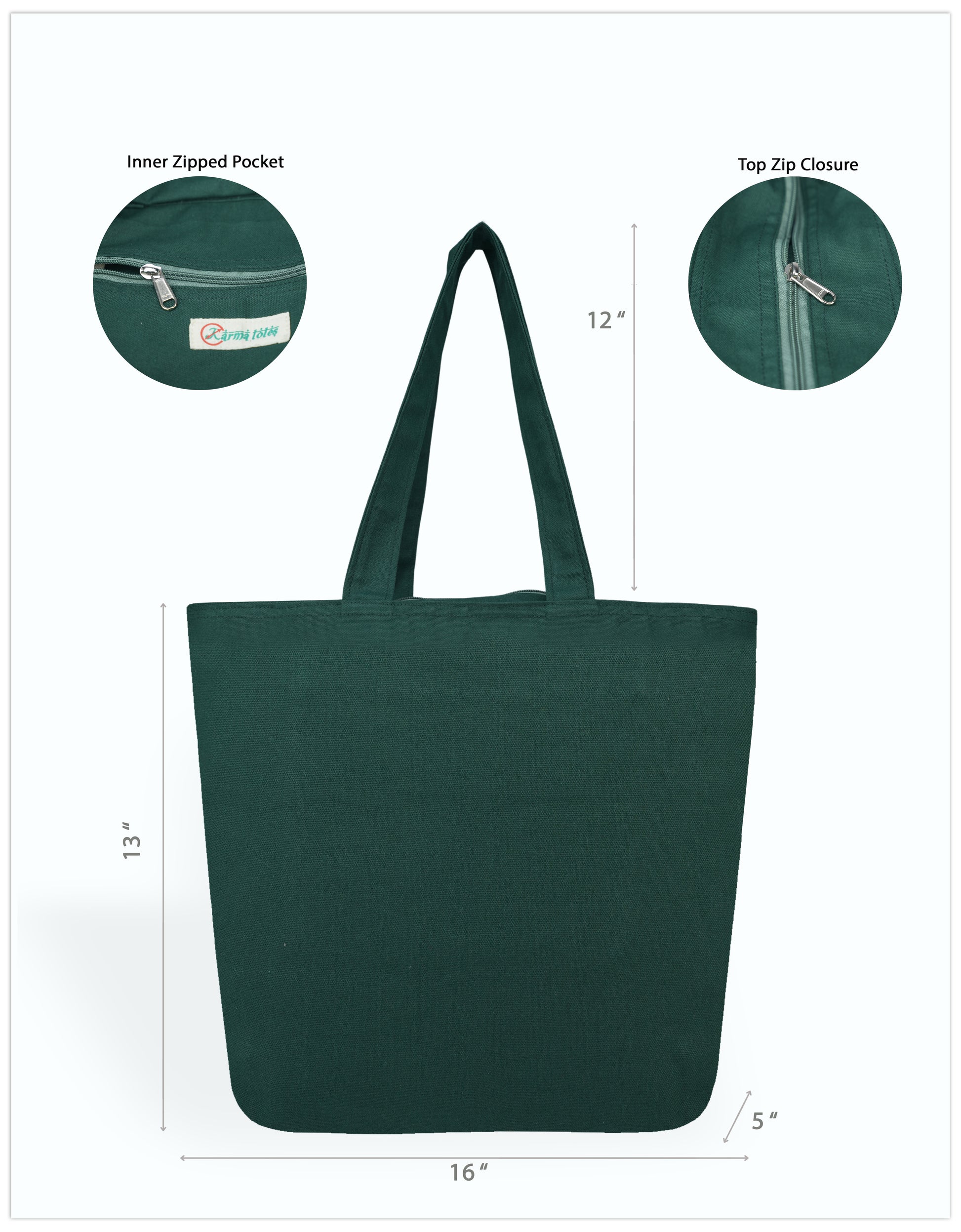 Earthen Zen Canvas Tote Bags