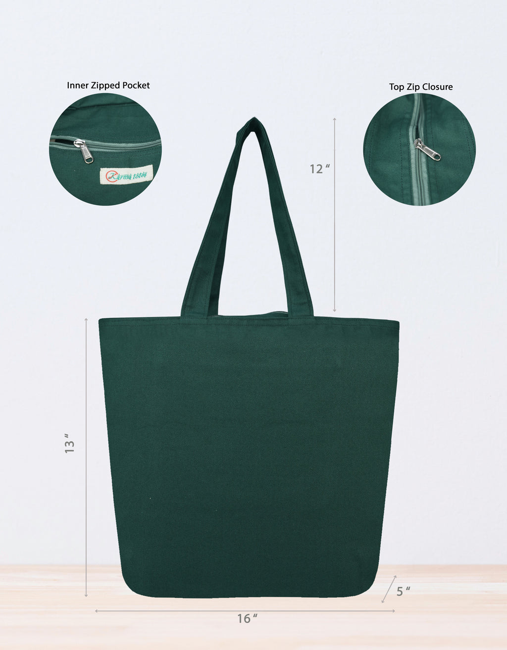 Earthen Zen Canvas Tote Bags