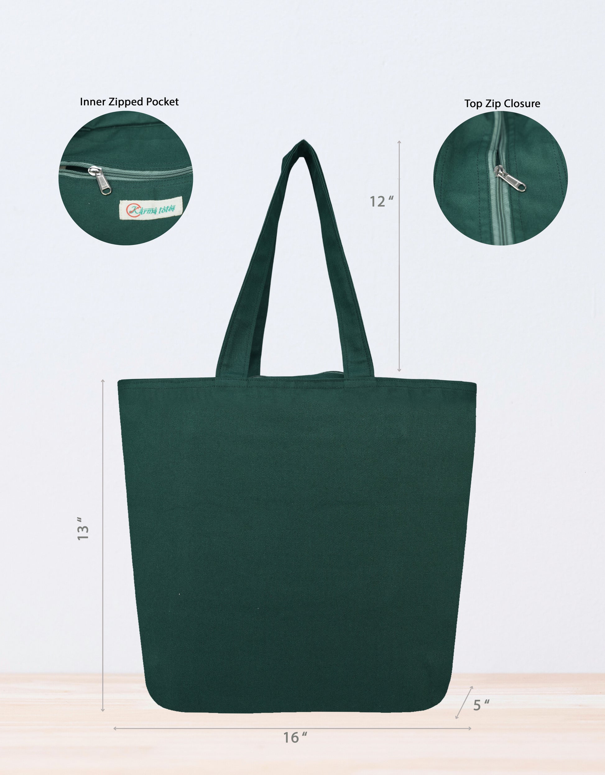 Earthen Zen Canvas Tote Bags