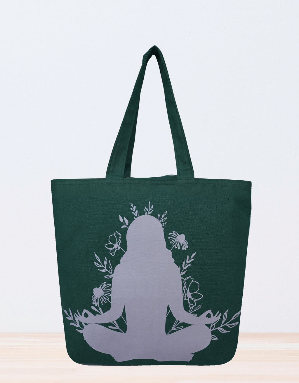 Earthen Zen Canvas Tote Bags