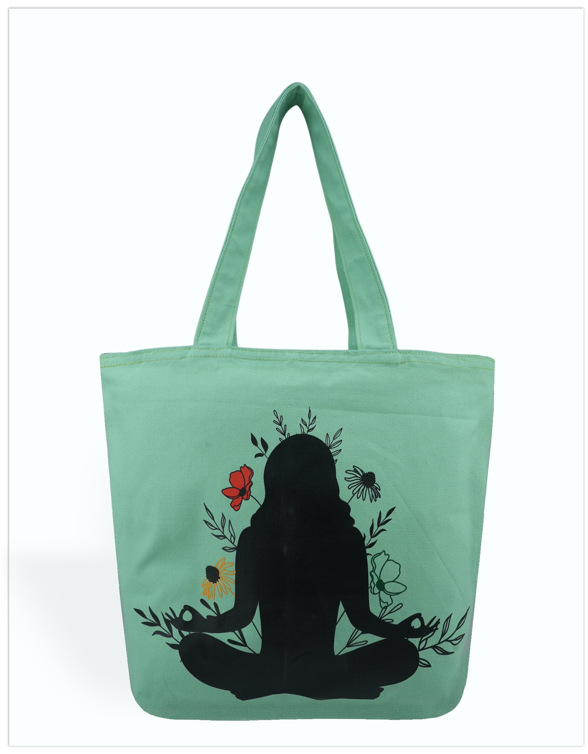 Earthen Zen Canvas Tote Bags