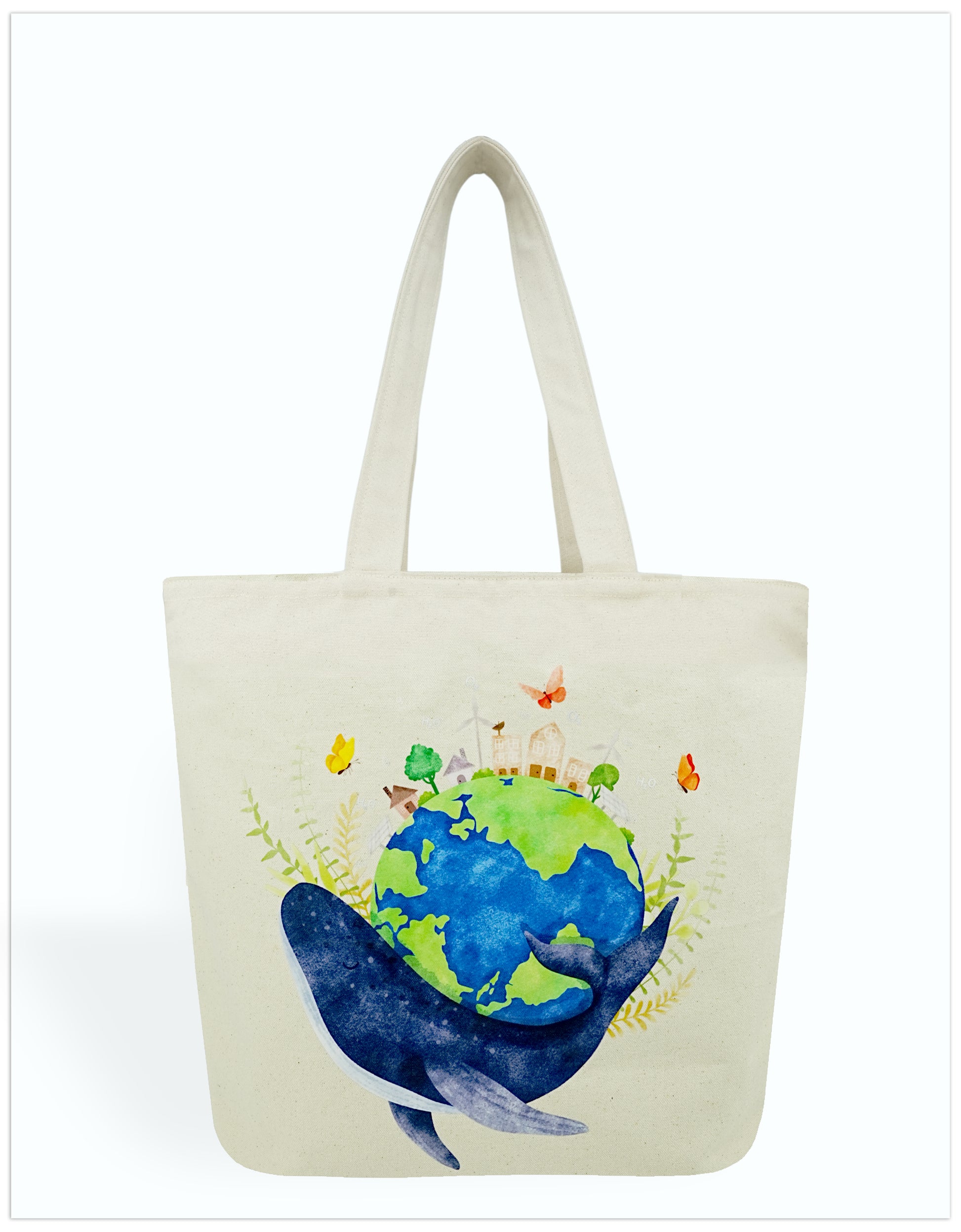 Earthly Whispers Canvas Tote Bags