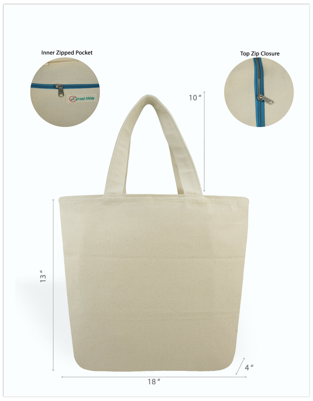 Fierce Femme Canvas Tote Bags