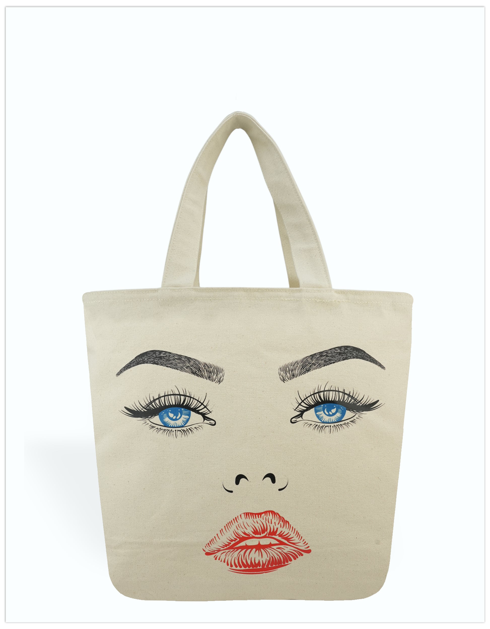 Fierce Femme Canvas Tote Bags