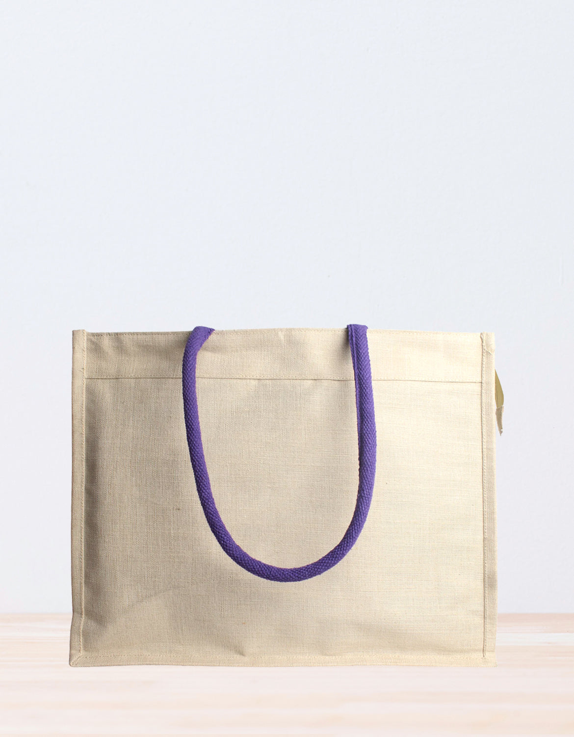 JUCO and Jute Print Tote