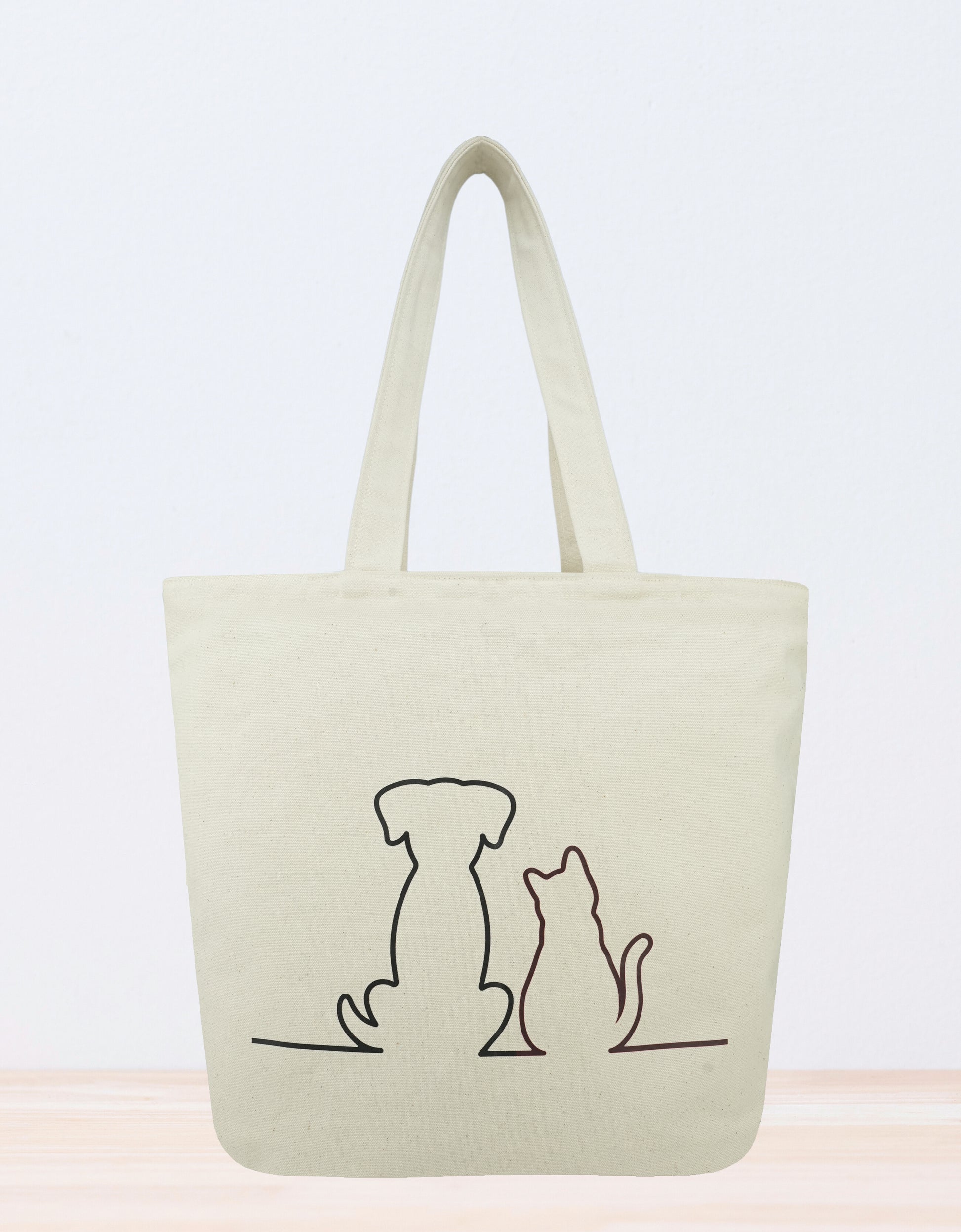 Furry Tales Canvas Tote Bags
