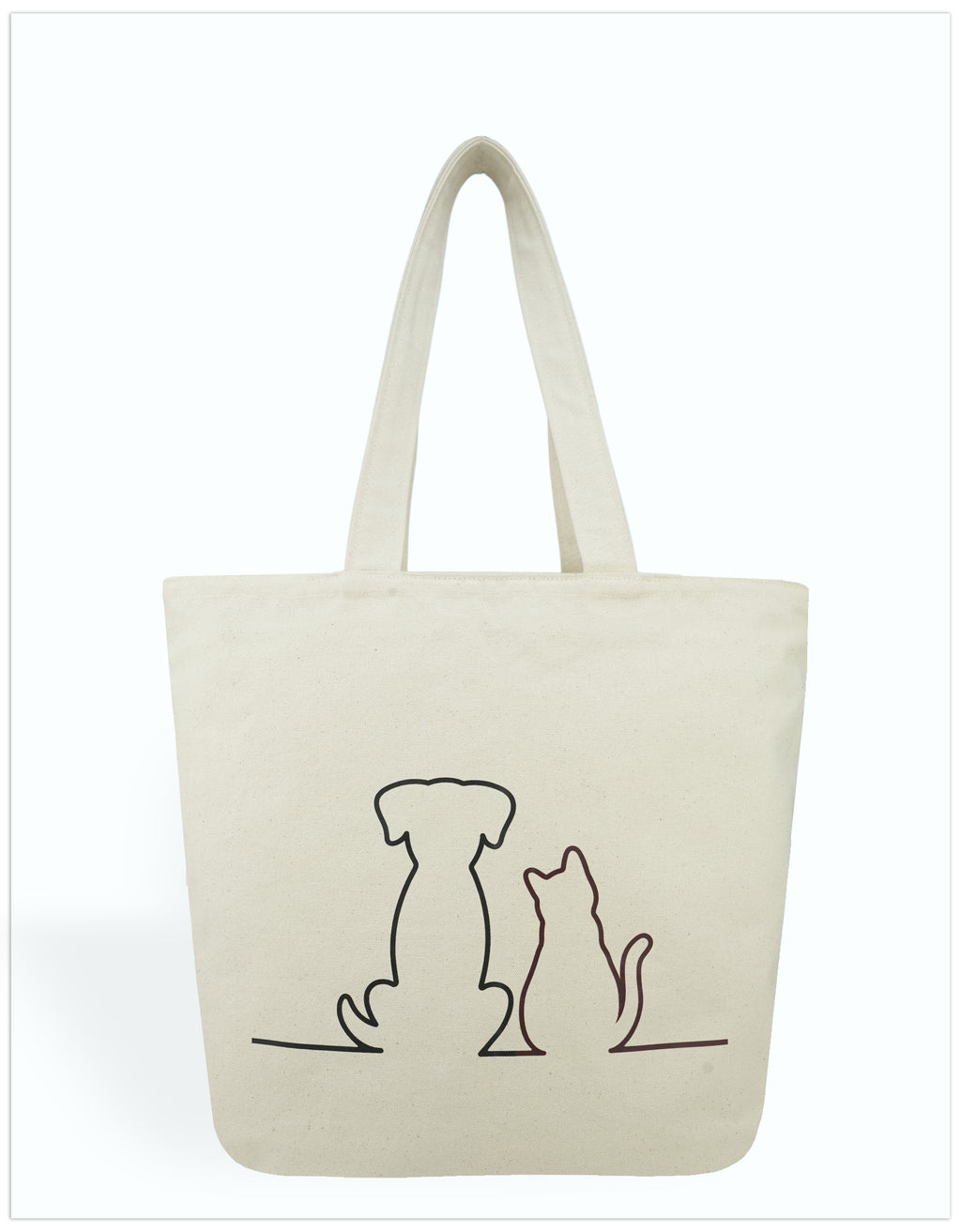 Digital Print Canvas Tote Bags