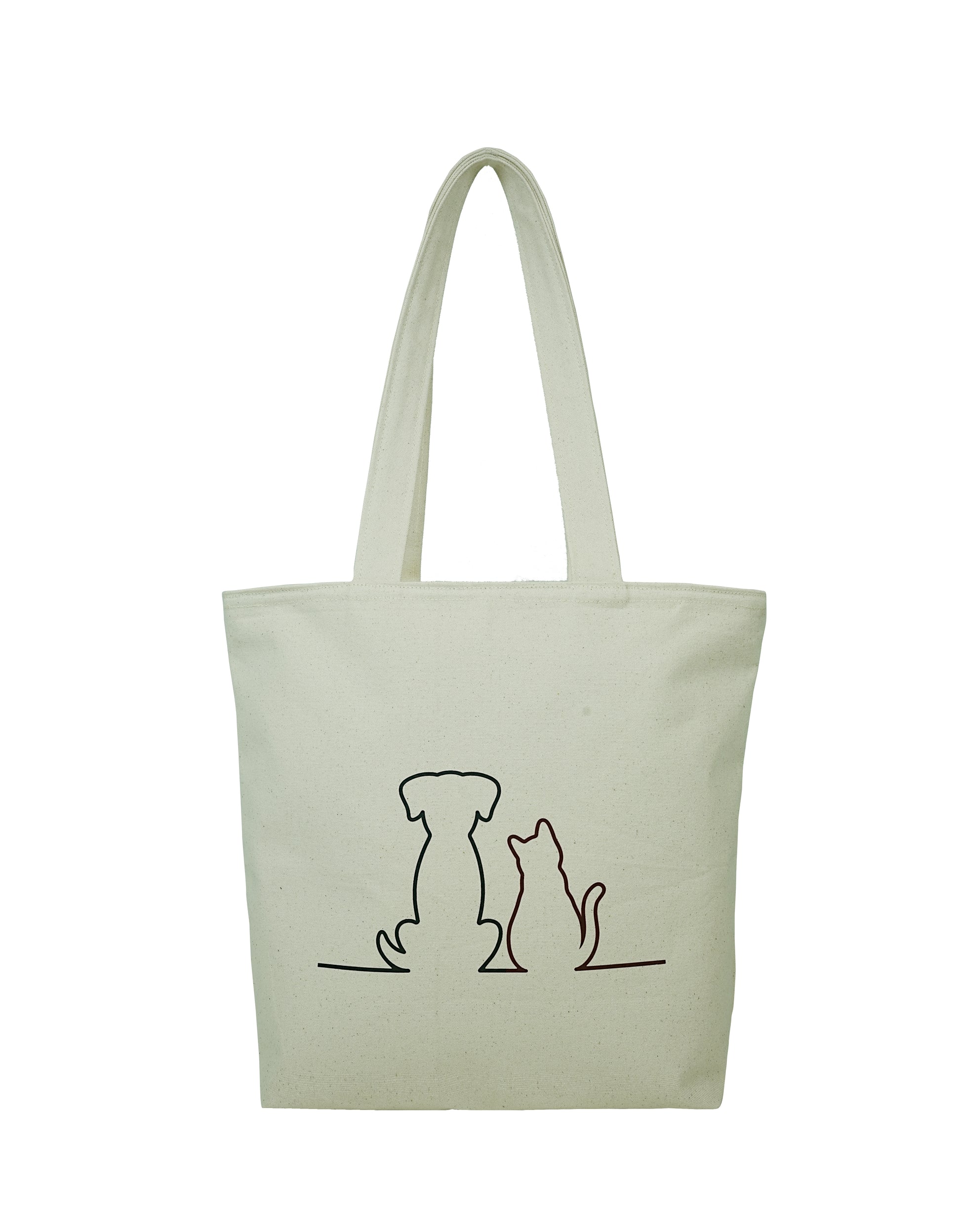 Digital Print Canvas Tote Bags