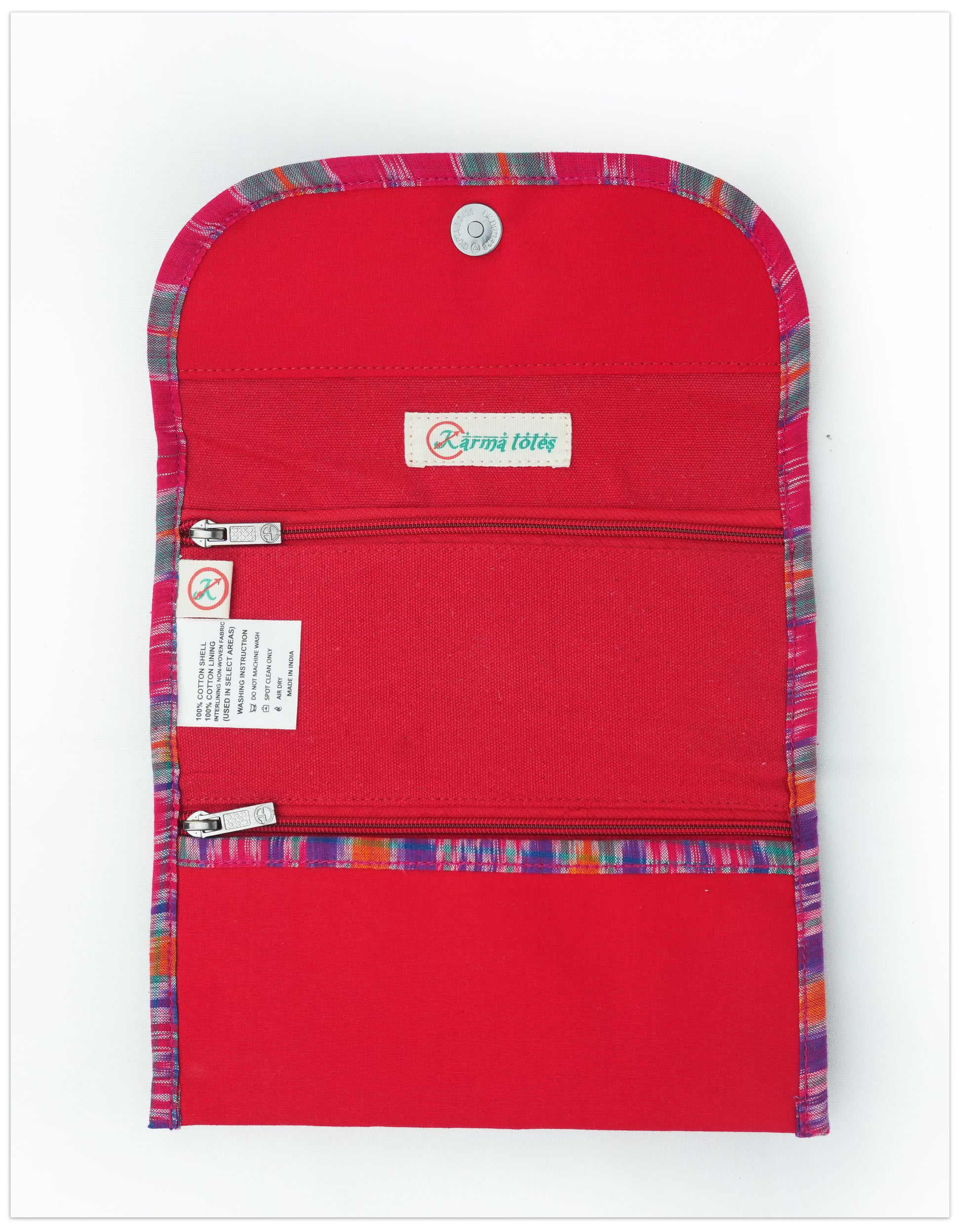 Crimson Bloom Wallet