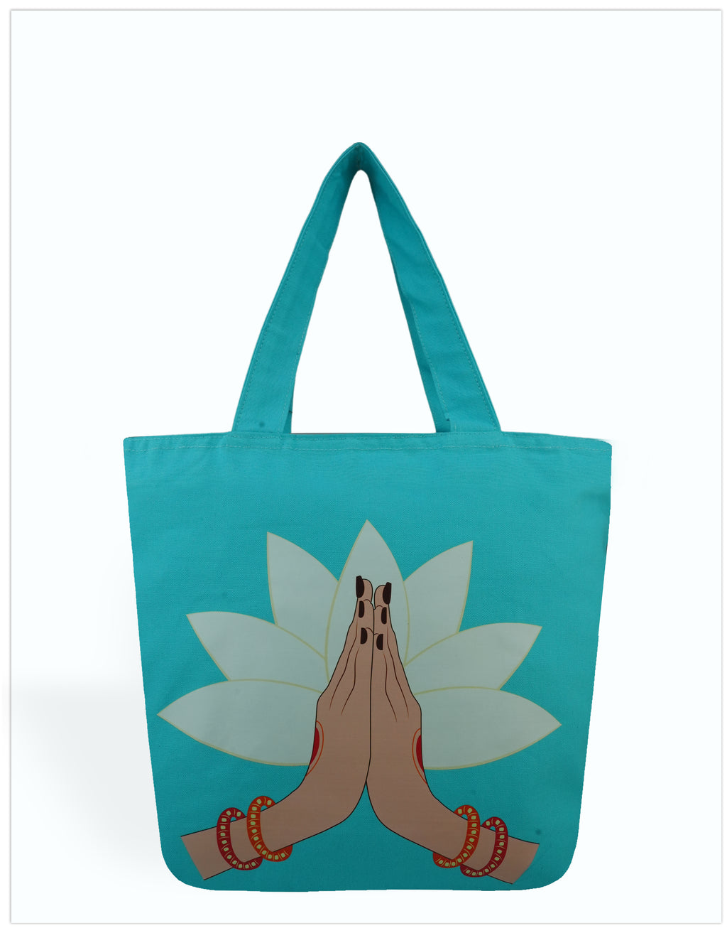 Sacred Bloom Canvas Tote Bags