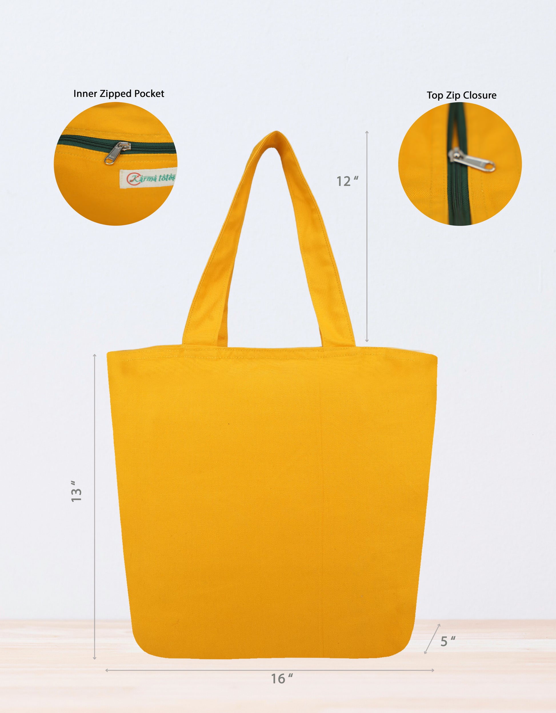 Sacred Bloom Canvas Tote Bags