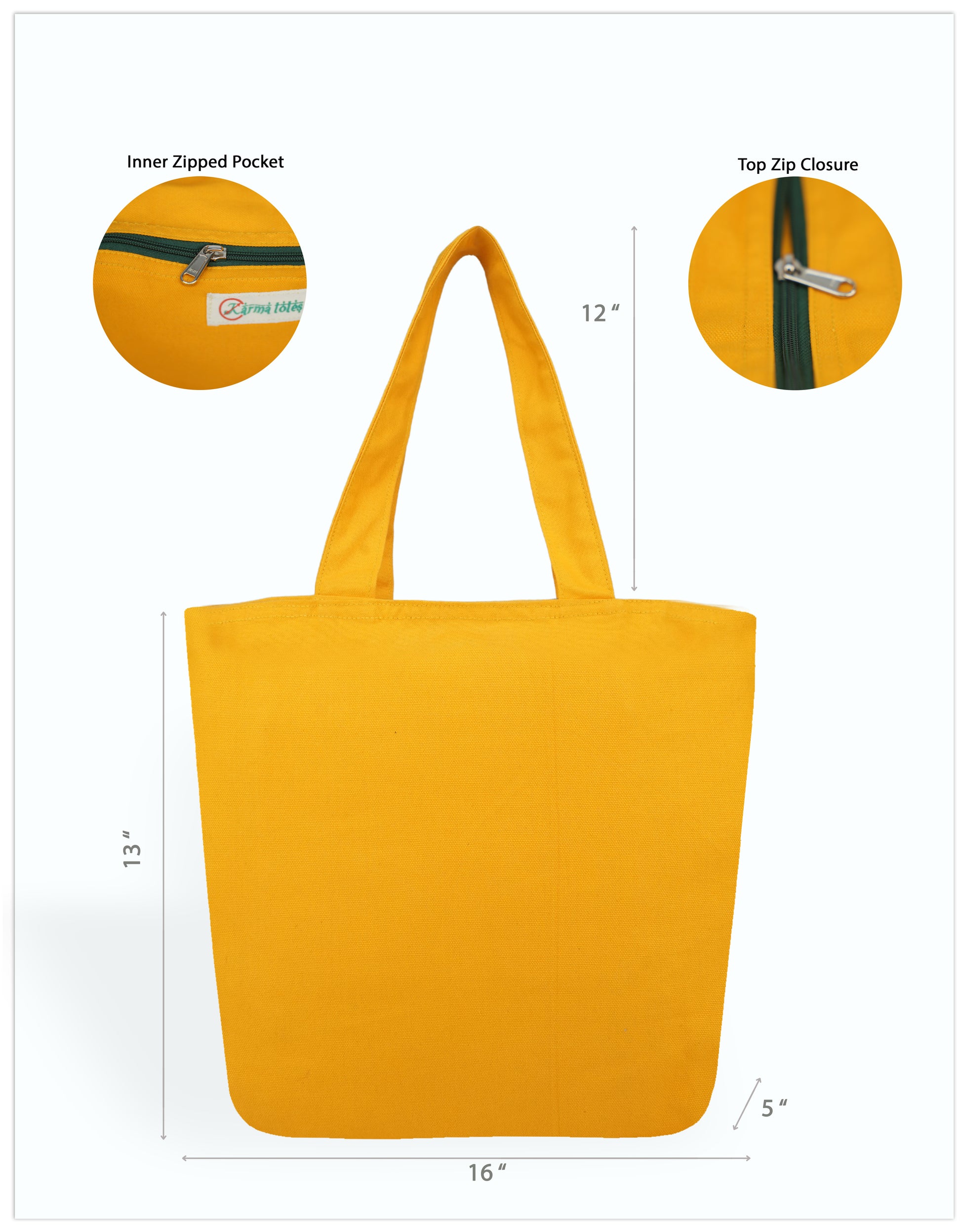 Sacred Bloom Canvas Tote Bags