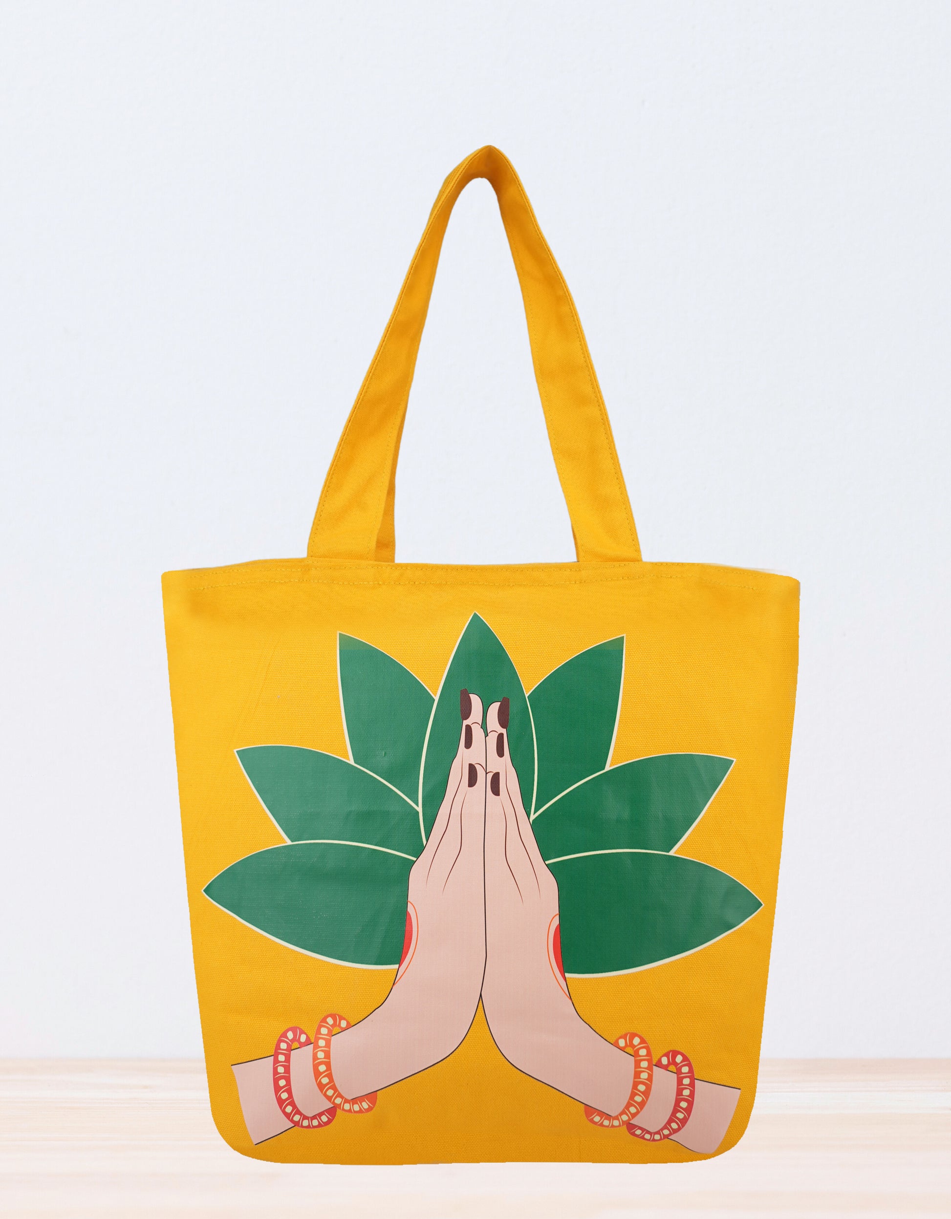 Sacred Bloom Canvas Tote Bags