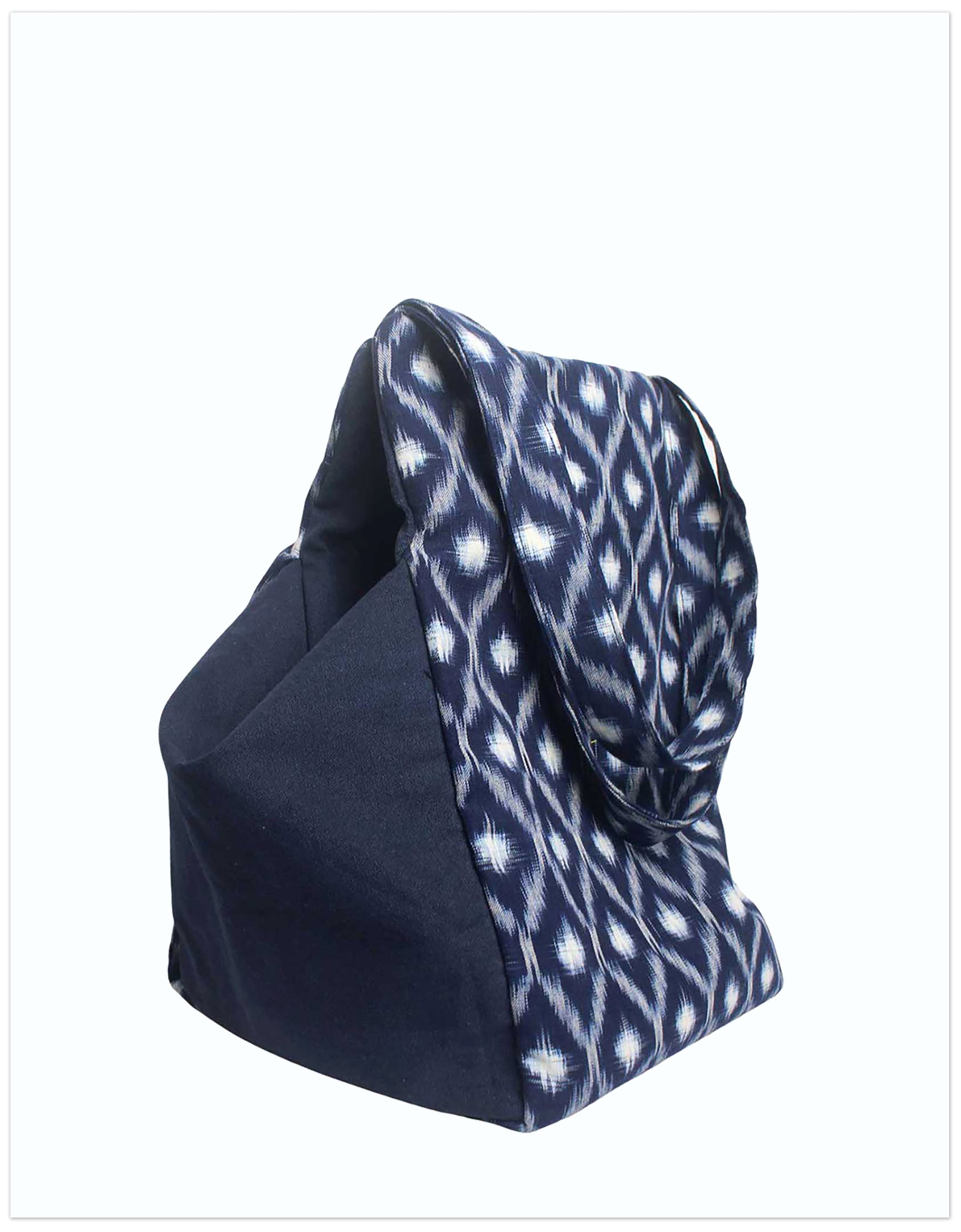 Navy Ikat