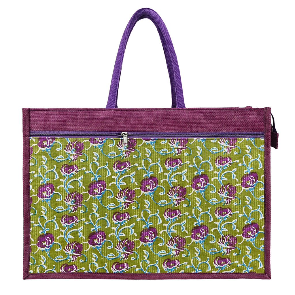 Jute Bagru Prints