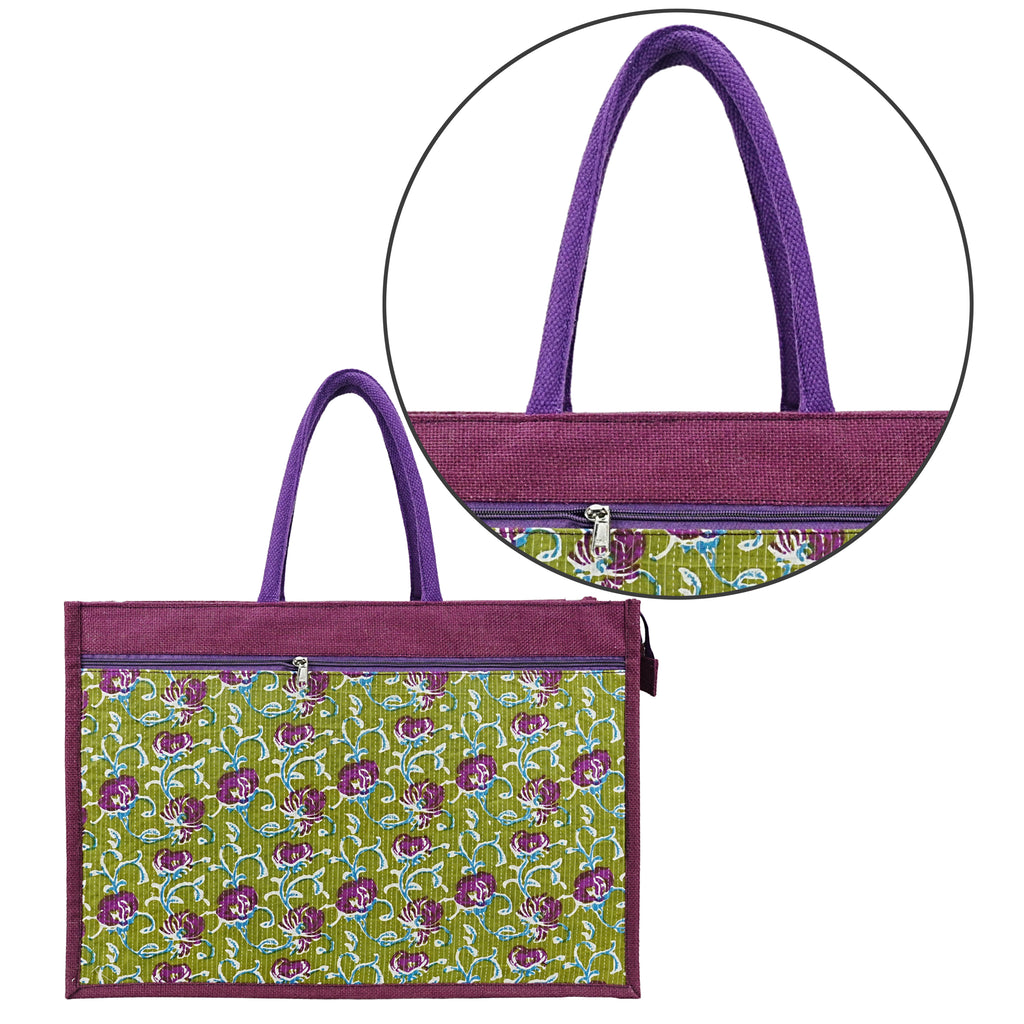 Jute Bagru Prints