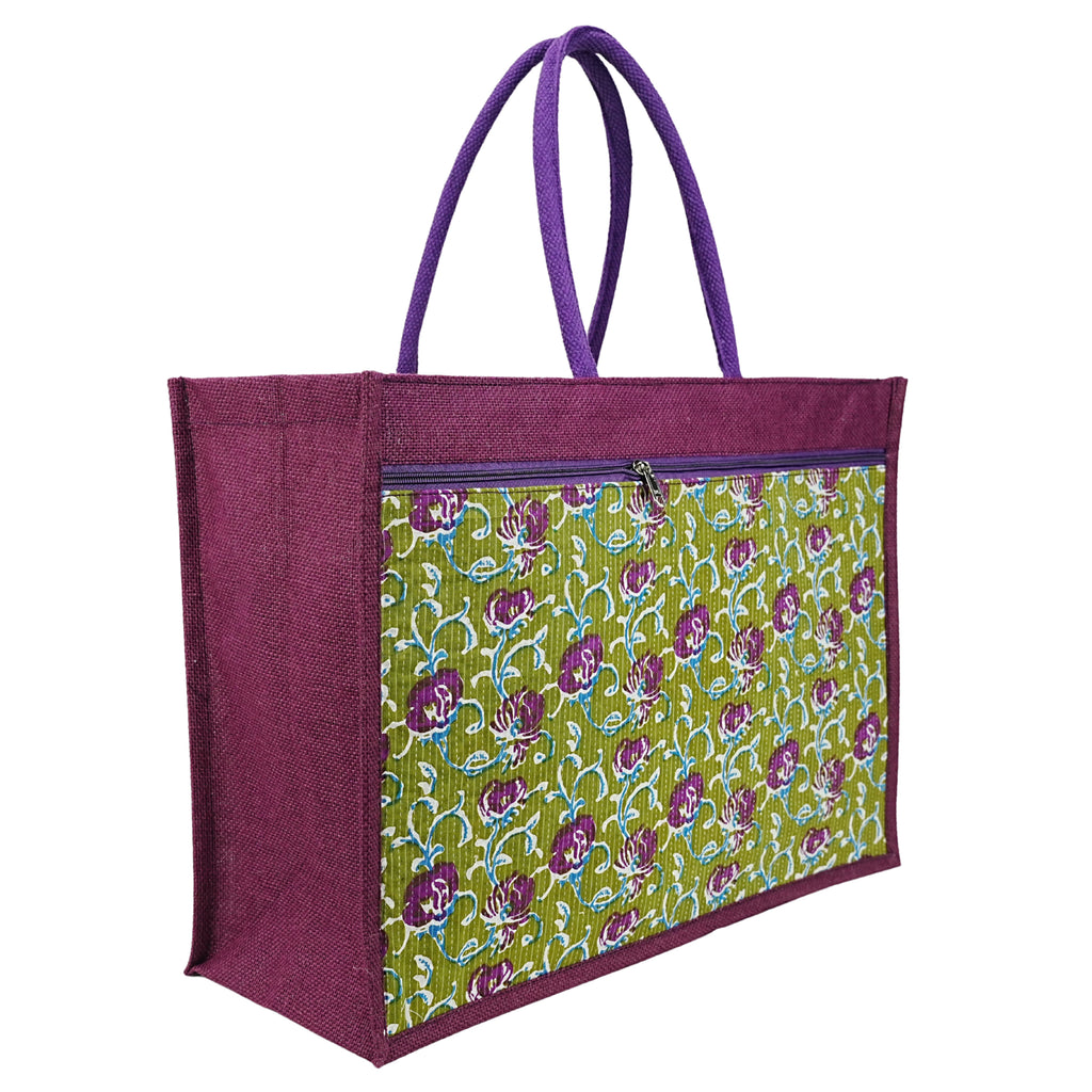 Jute Bagru Prints