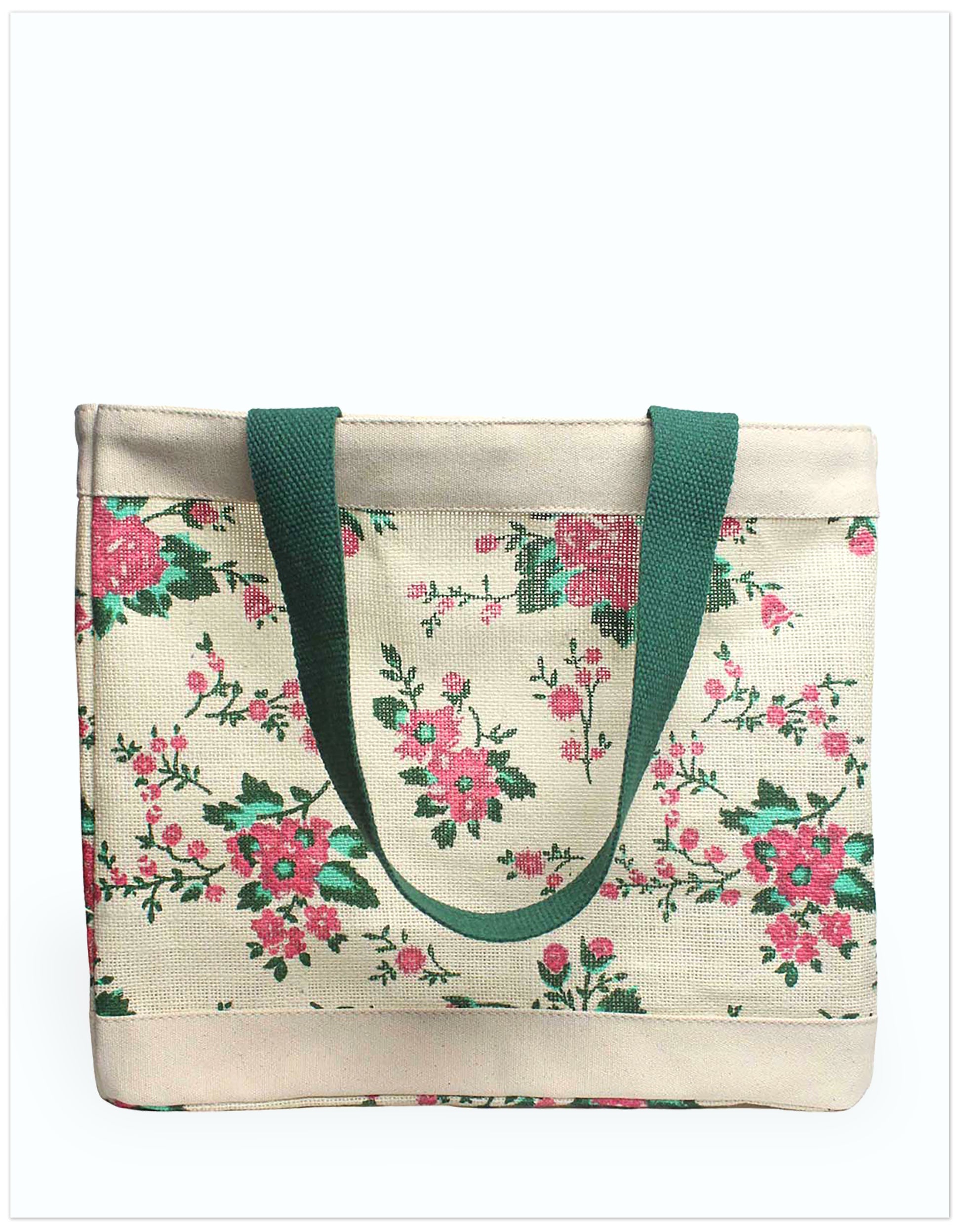 Jute Floral Pop