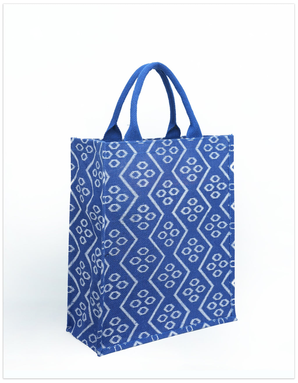 Jute Print Tote