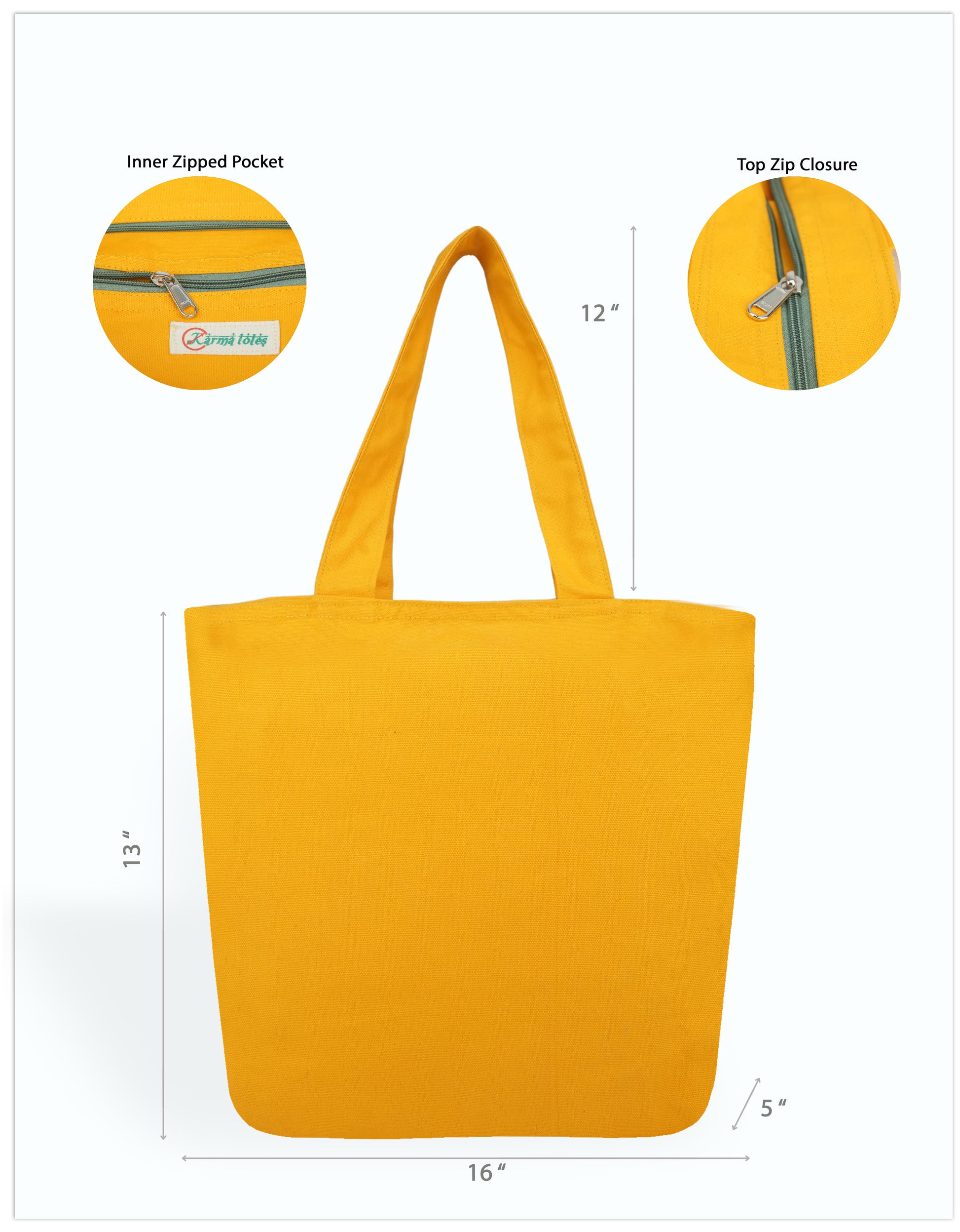 Mannmohini Canvas Tote Bags