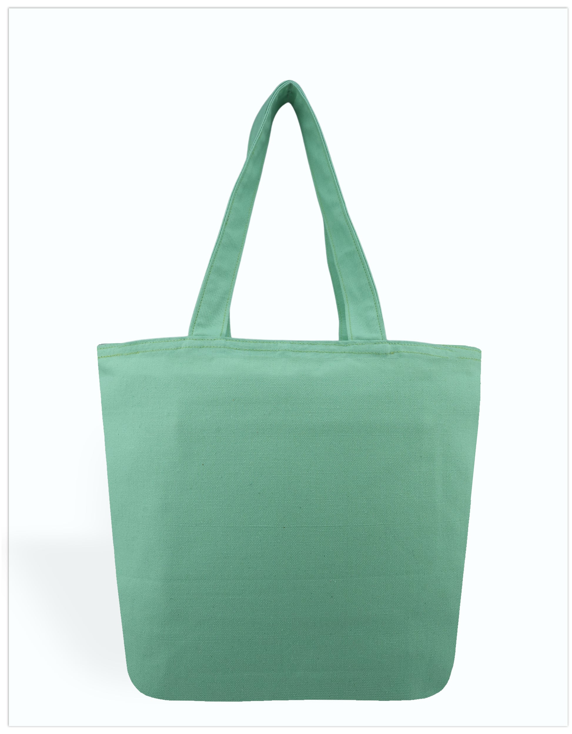 Mermaid Asana Canvas Tote Bags