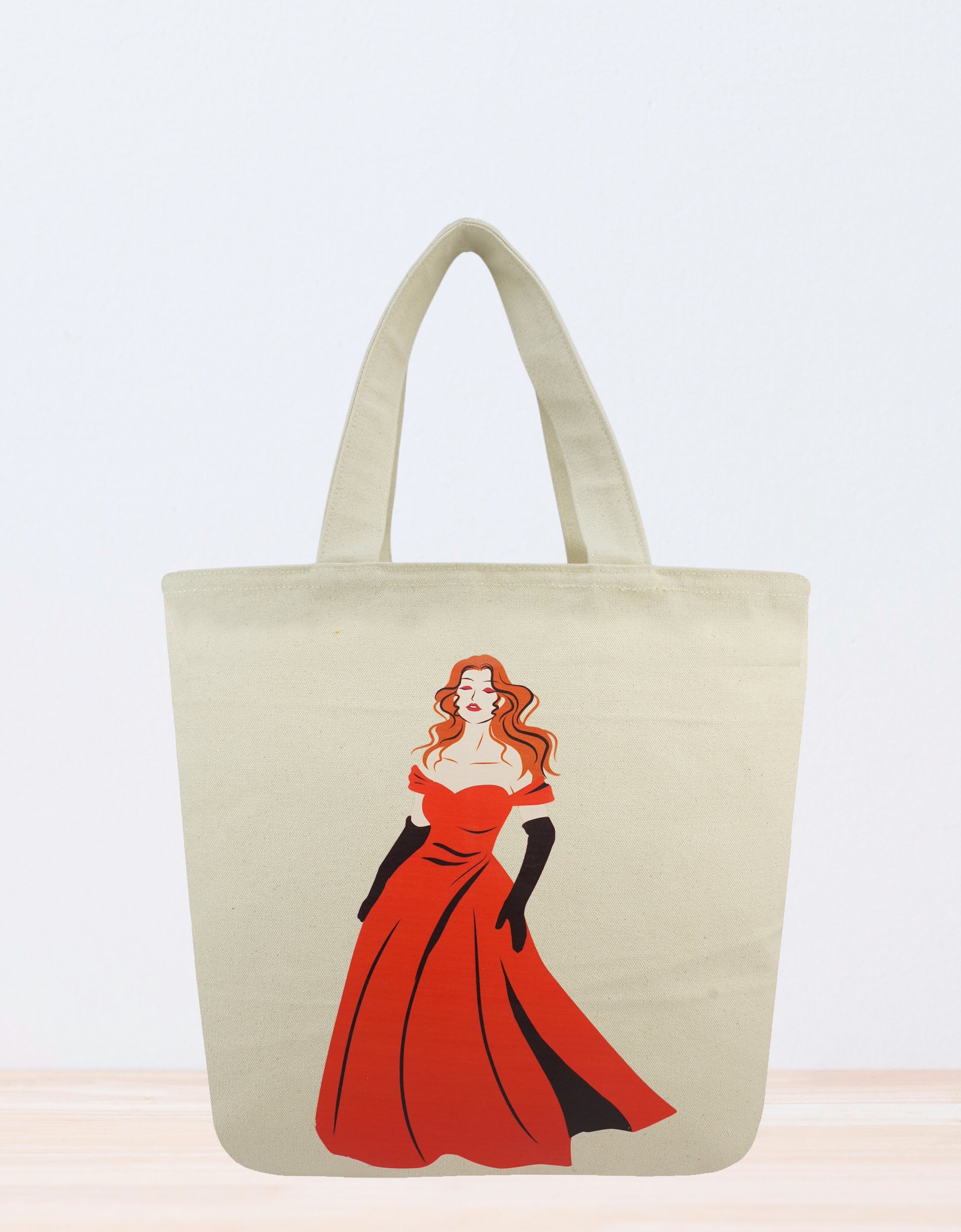 Midnight Belle Canvas Tote Bags