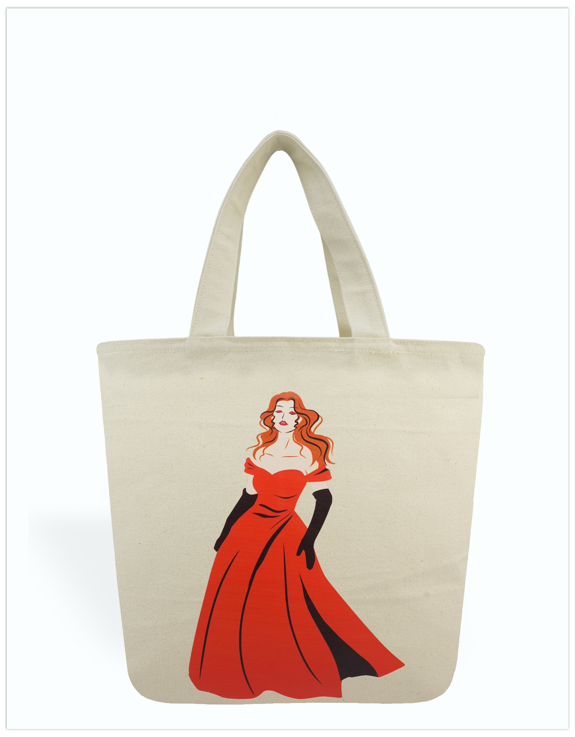 Midnight Belle Canvas Tote Bags