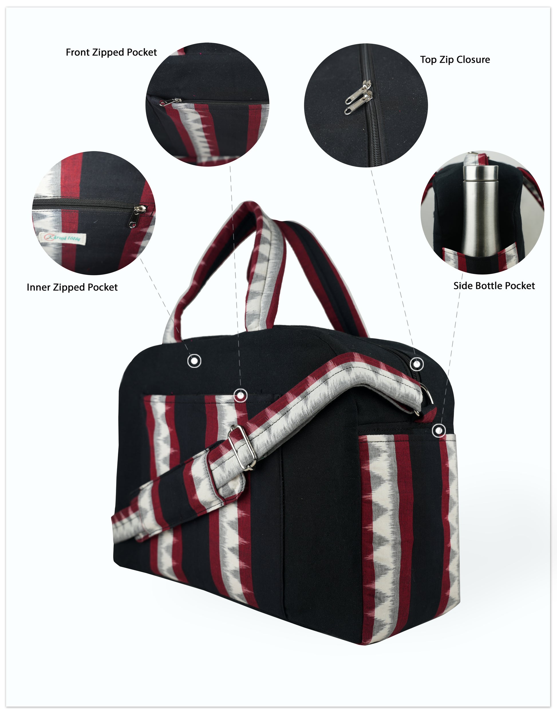 Midnight Charm Duffle Bag