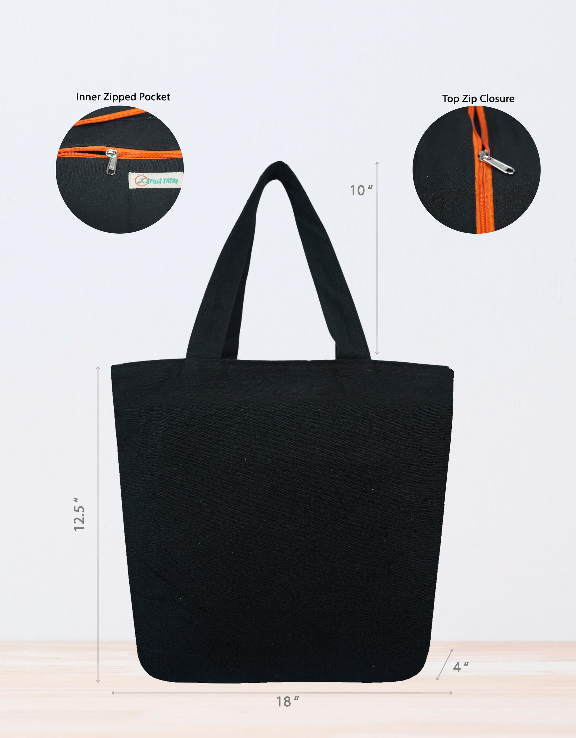 Nritya Canvas Tote Bags