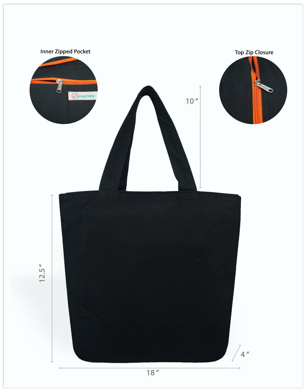 Nritya Canvas Tote Bags