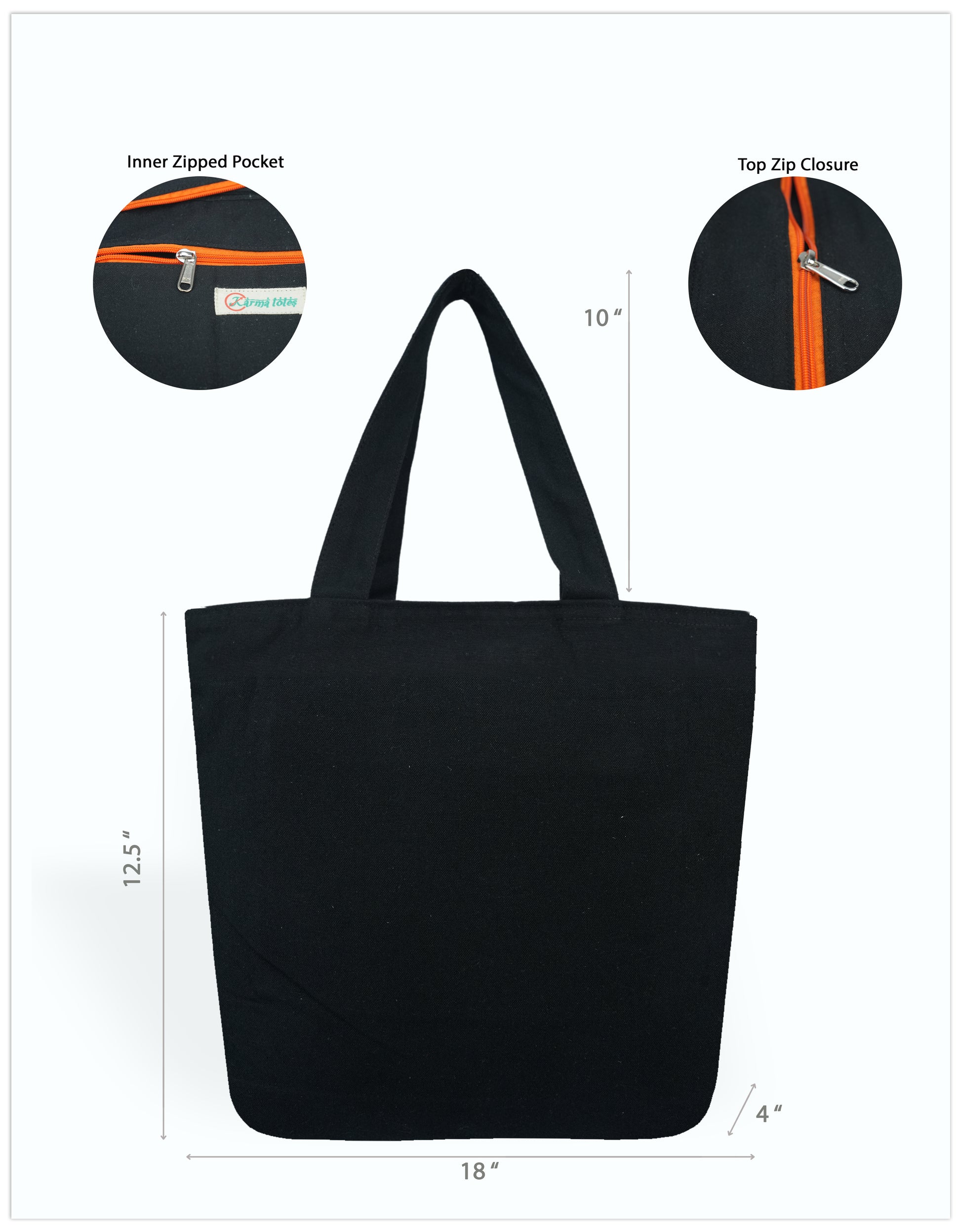 Nritya Canvas Tote Bags